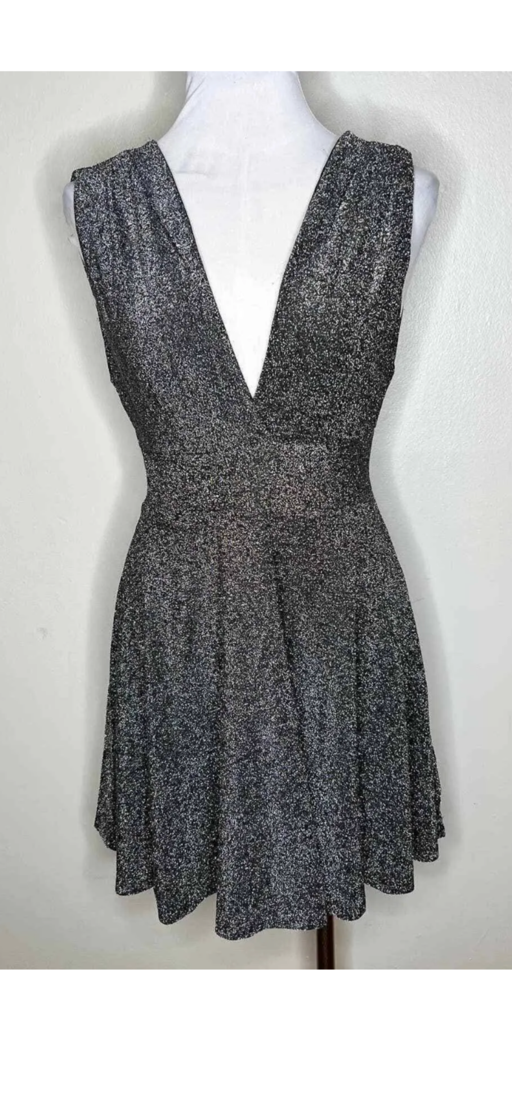 Fraiche V Neck Mini Dress