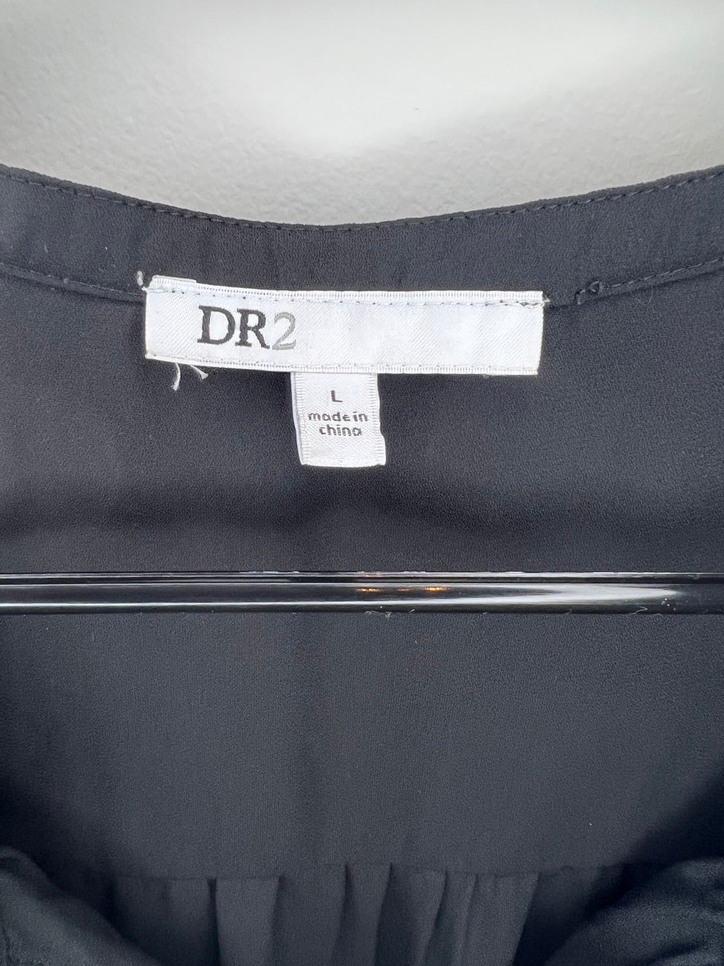 DR2 (Daniel Rainn) Short sleeve Tie Front Top