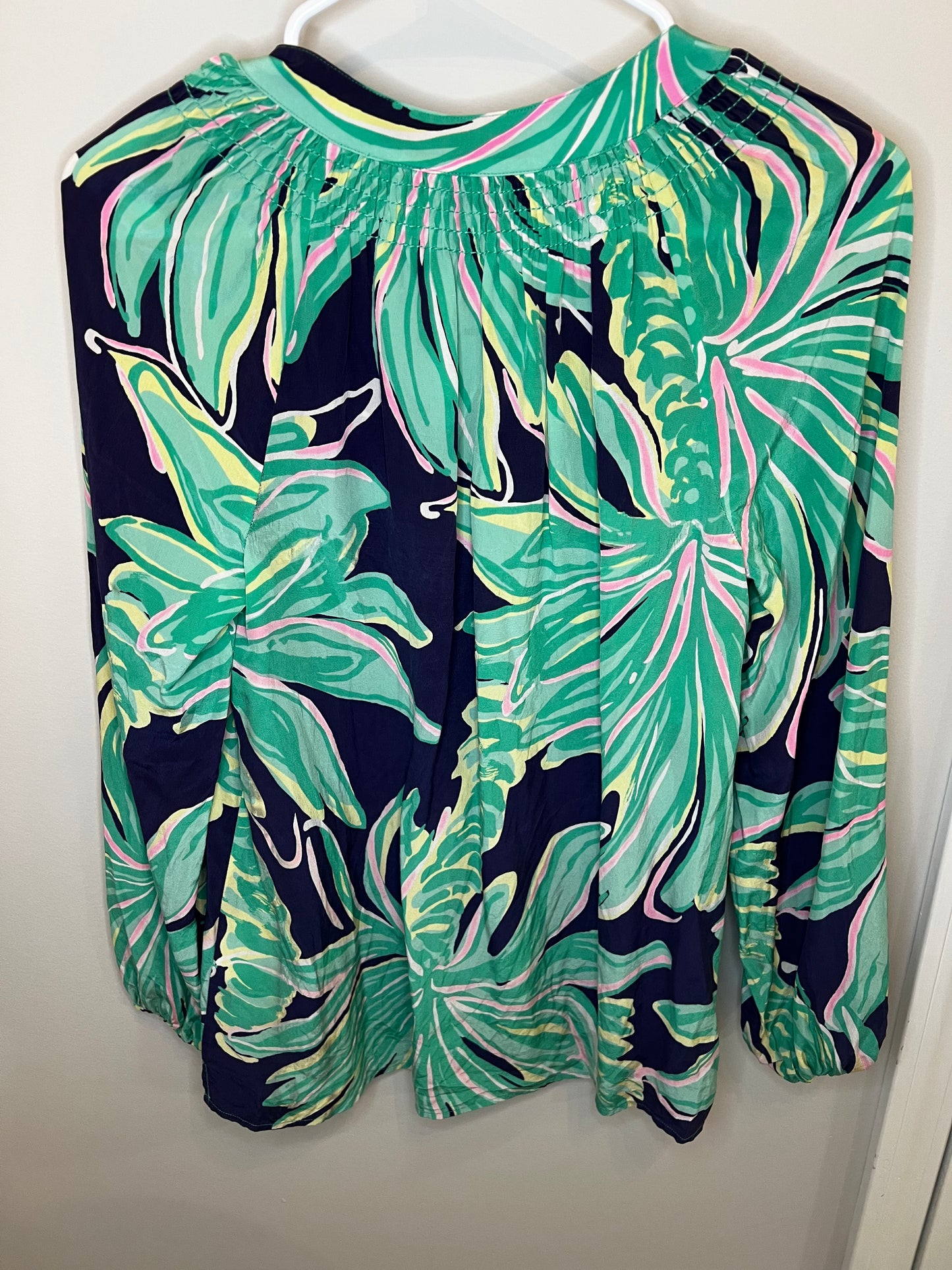 Lilly Pulitzer Button Front Long Sleeve