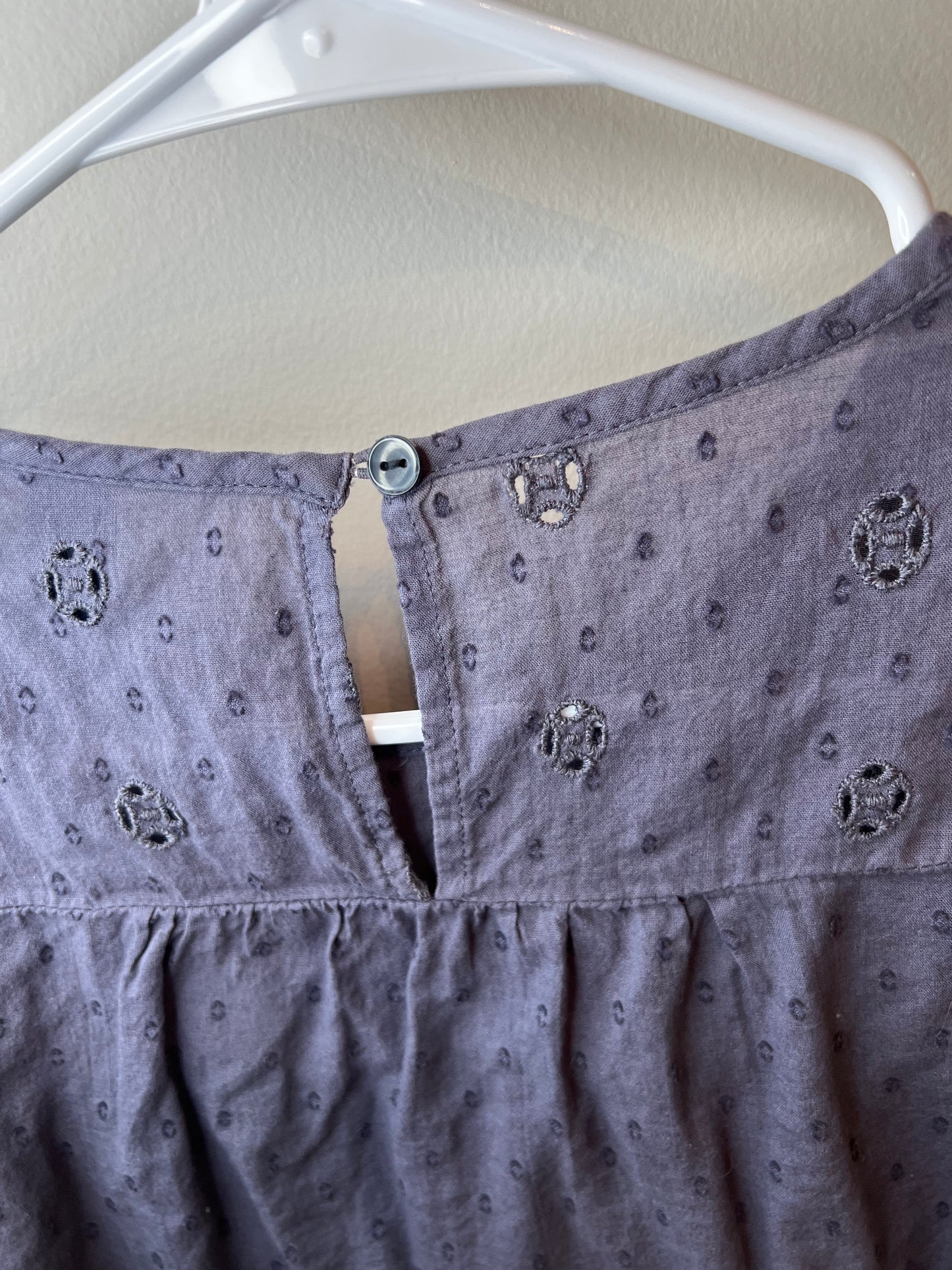 Universal Thread Navy Eyelet Lace Long Sleeve