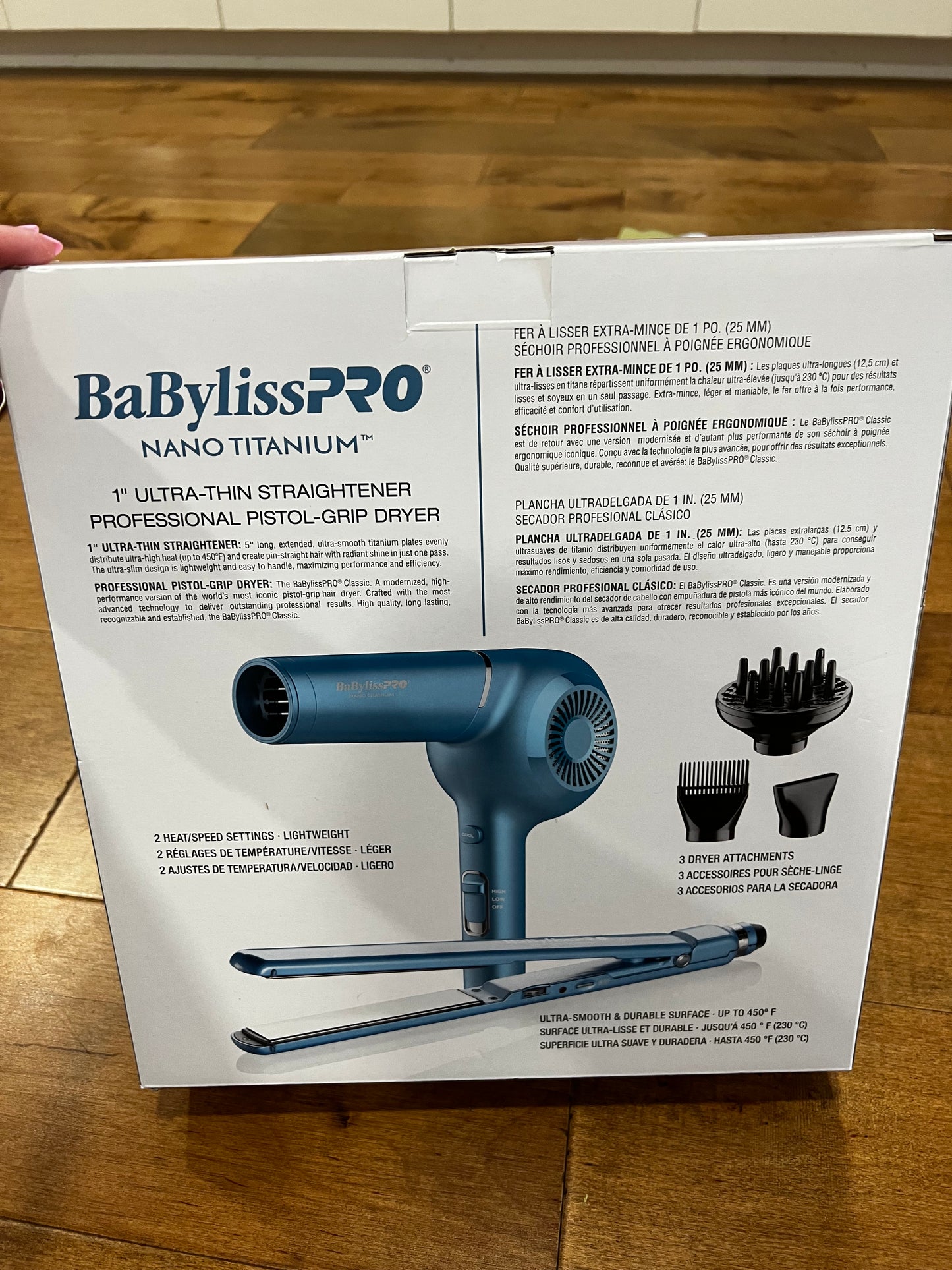 BabylissPRO Nano Titanium Set