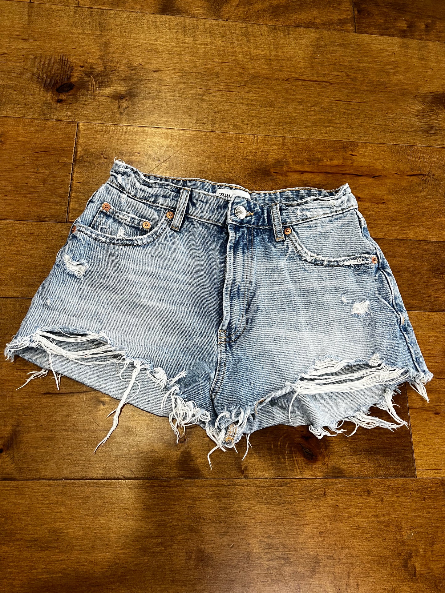 Zara Denim Cutoff Shorts
