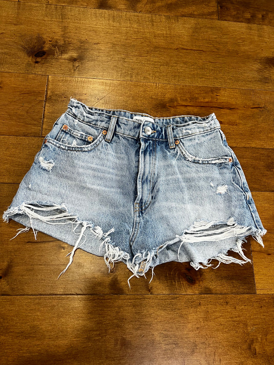 Zara Denim Cutoff Shorts