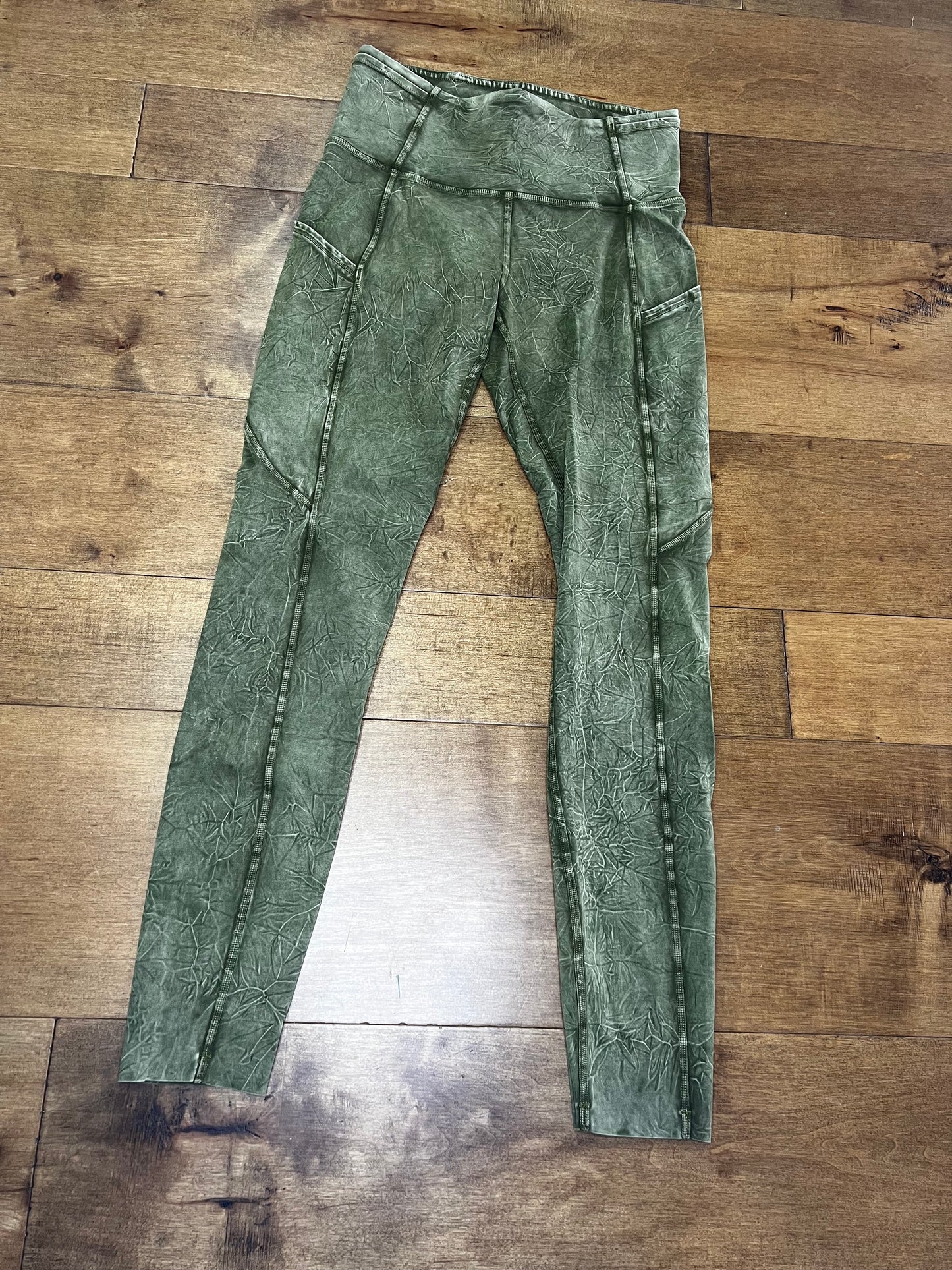 Lululemon Green Fast & Free Leggings