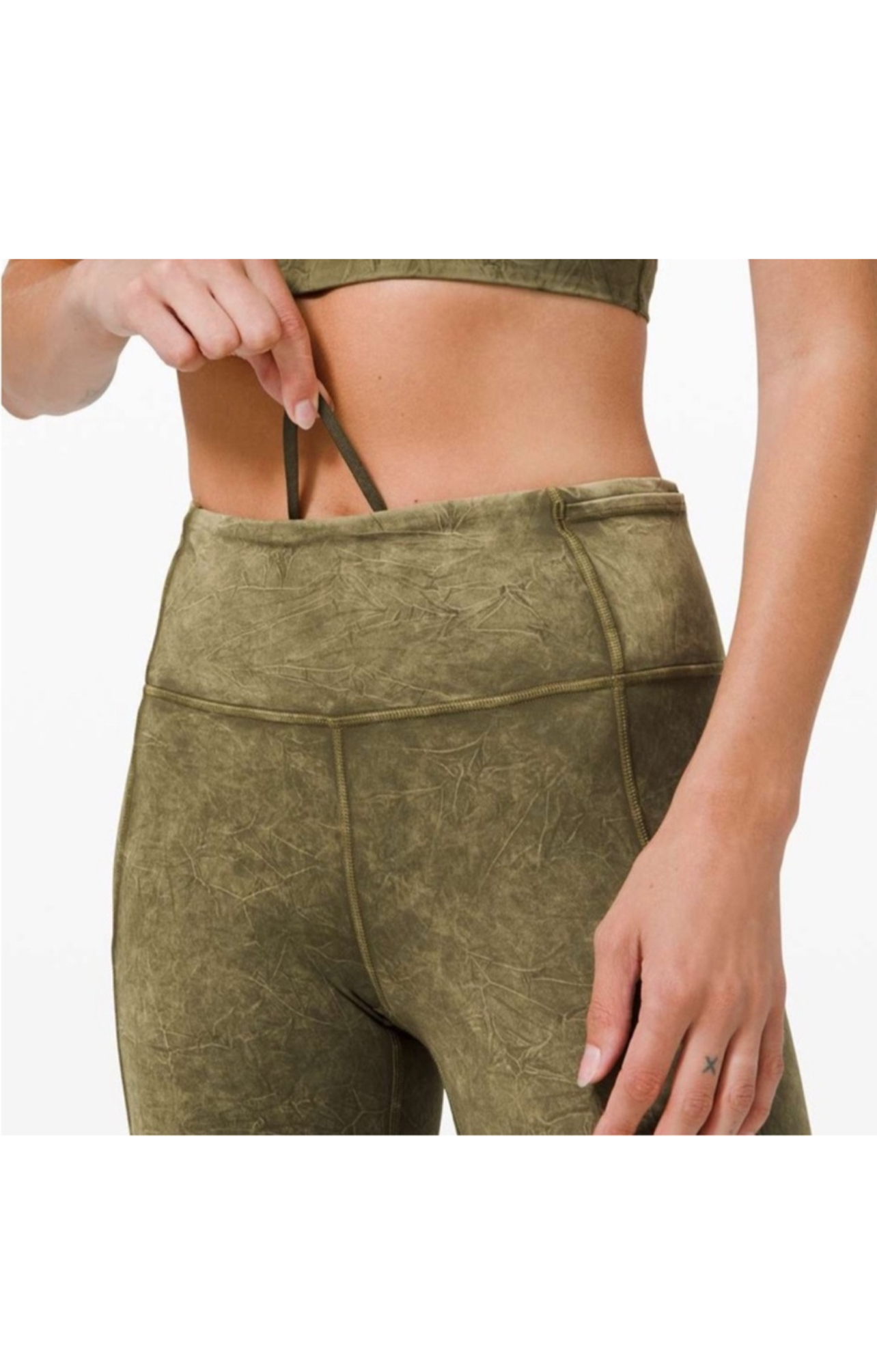 Lululemon Green Fast & Free Leggings