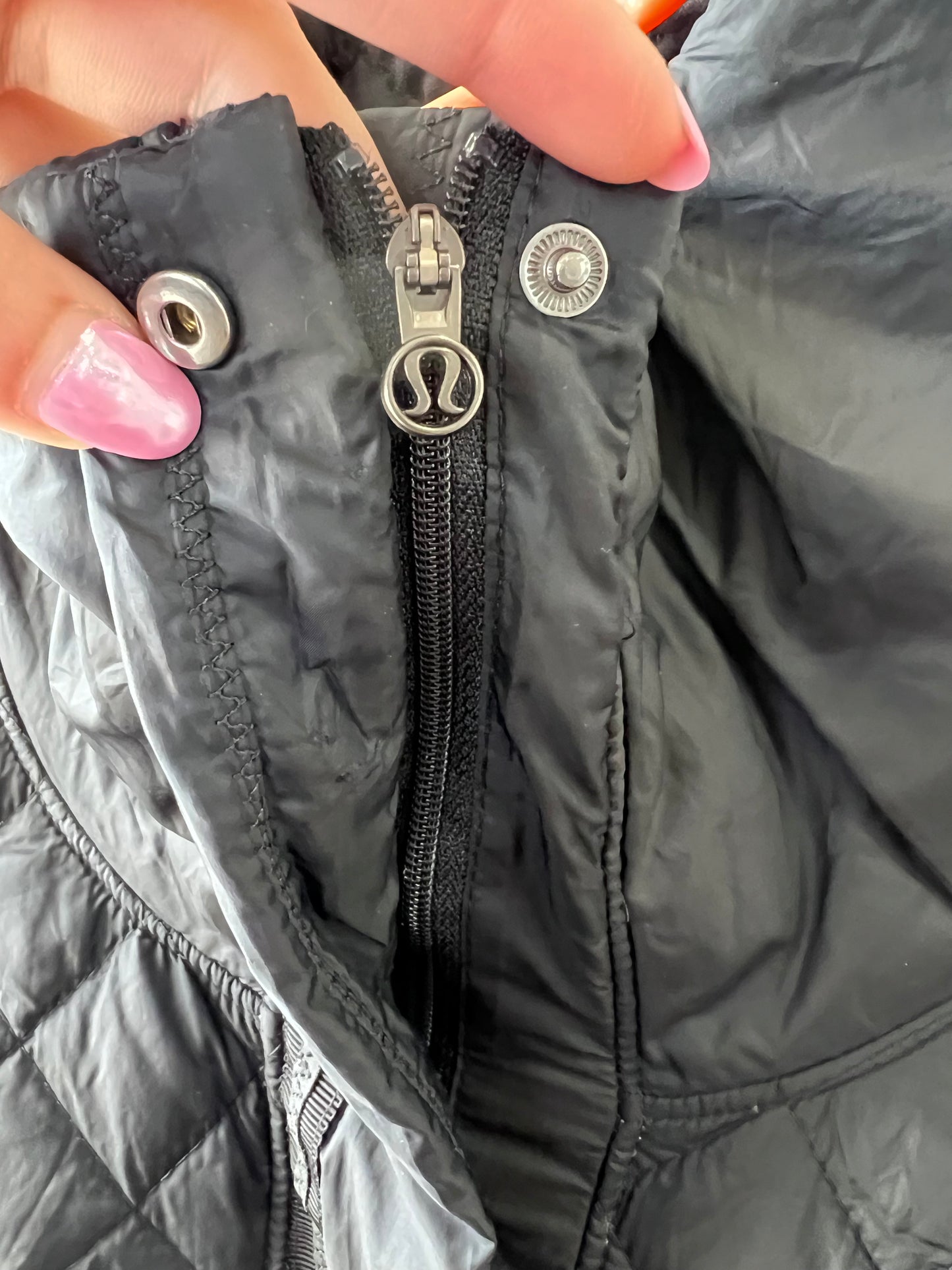 Lululemon Quilted Puffer Quarter Zip