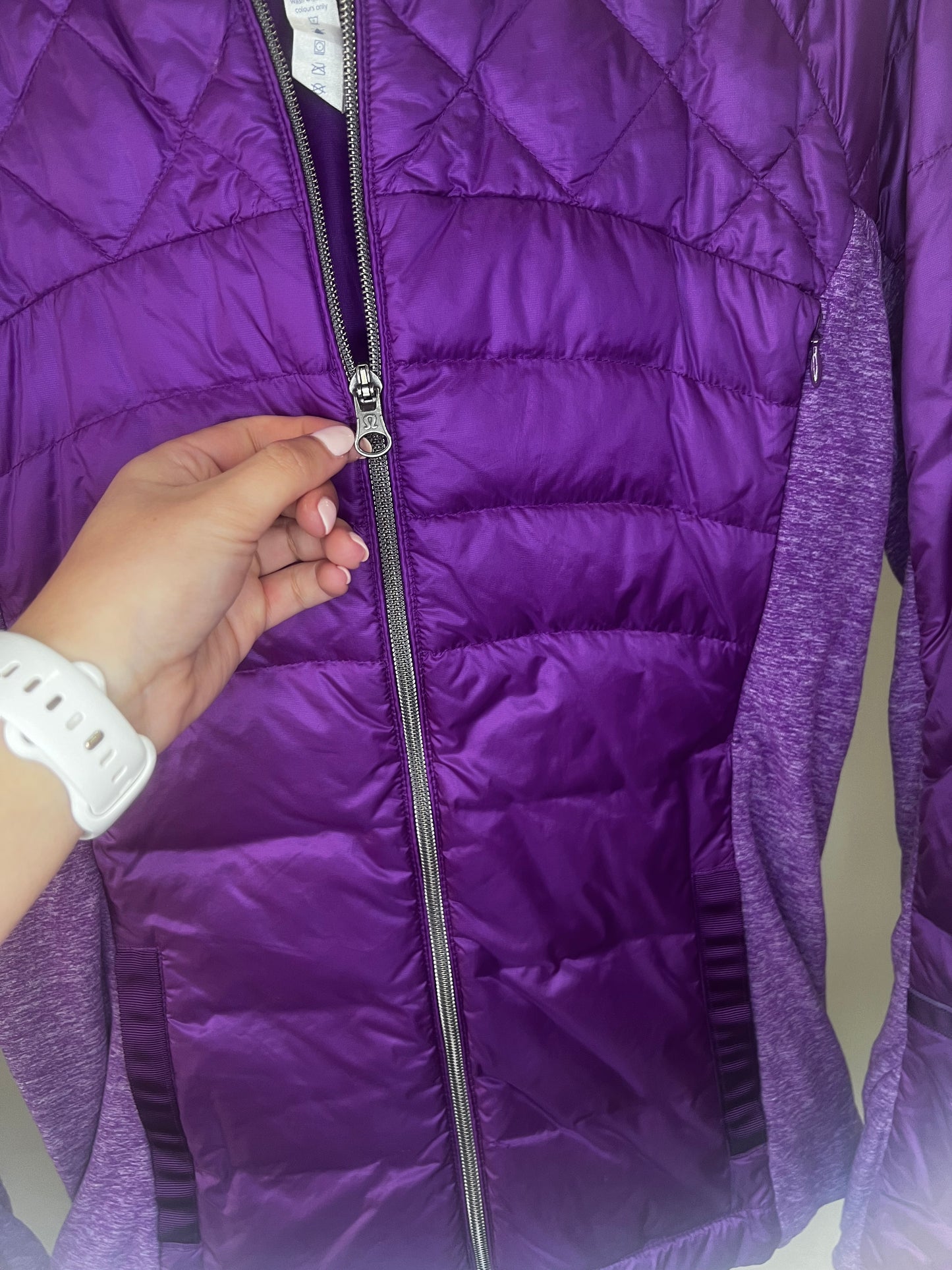 Lululemon Down For A Run Hooded Jacket- 6