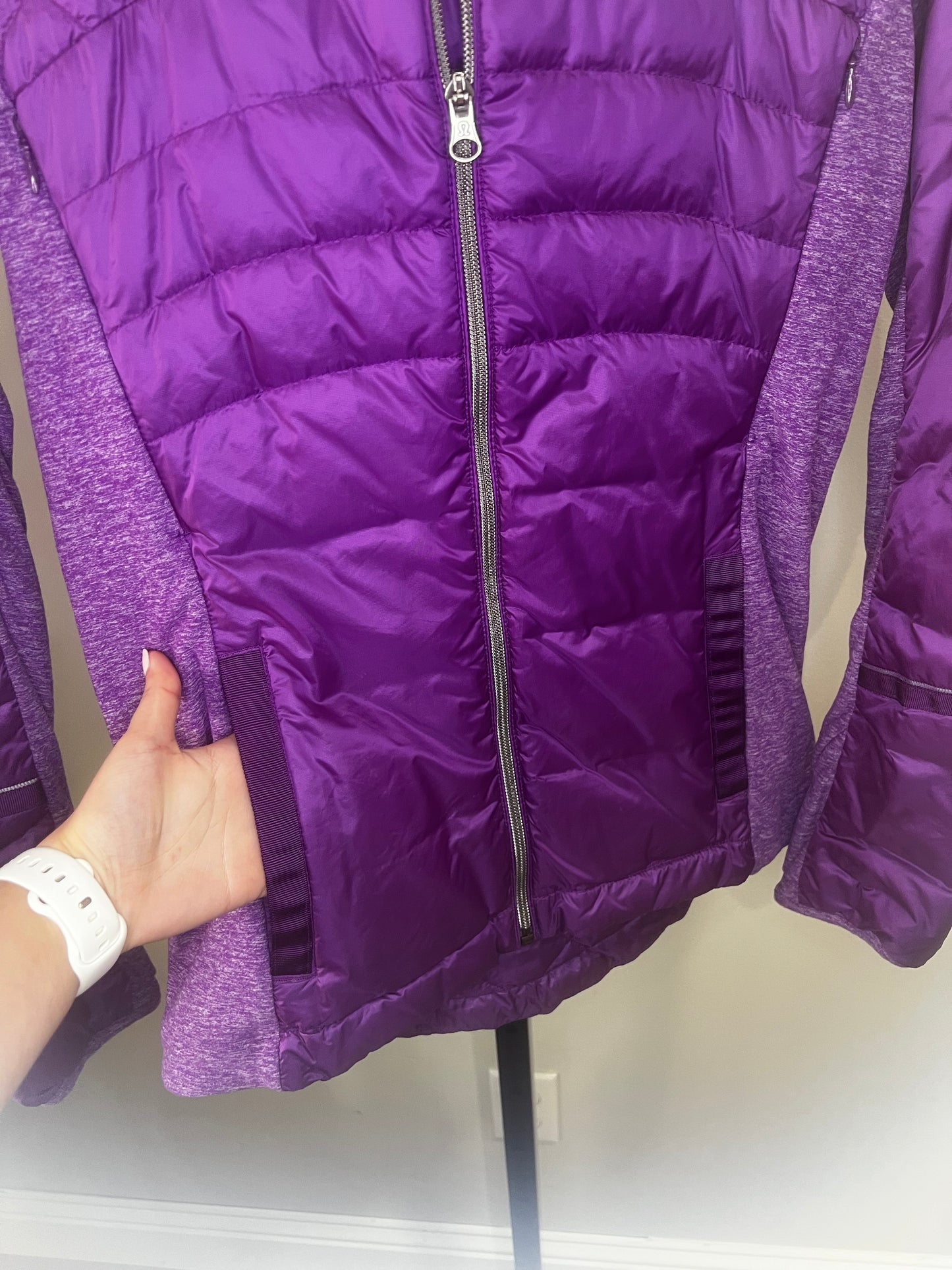 Lululemon Down For A Run Hooded Jacket- 6