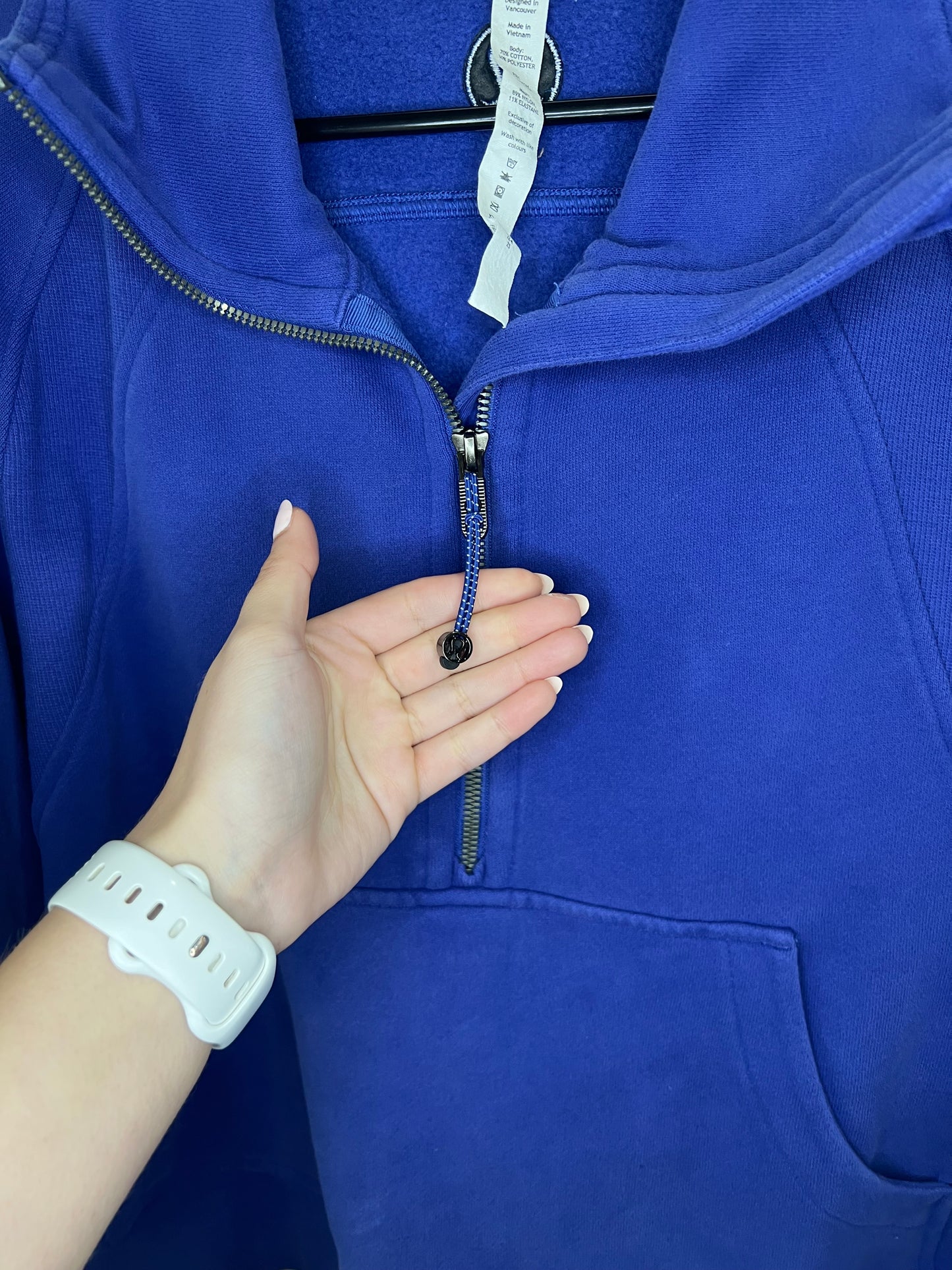 Lululemon Funnel Scuba Quarter Zip- M/L
