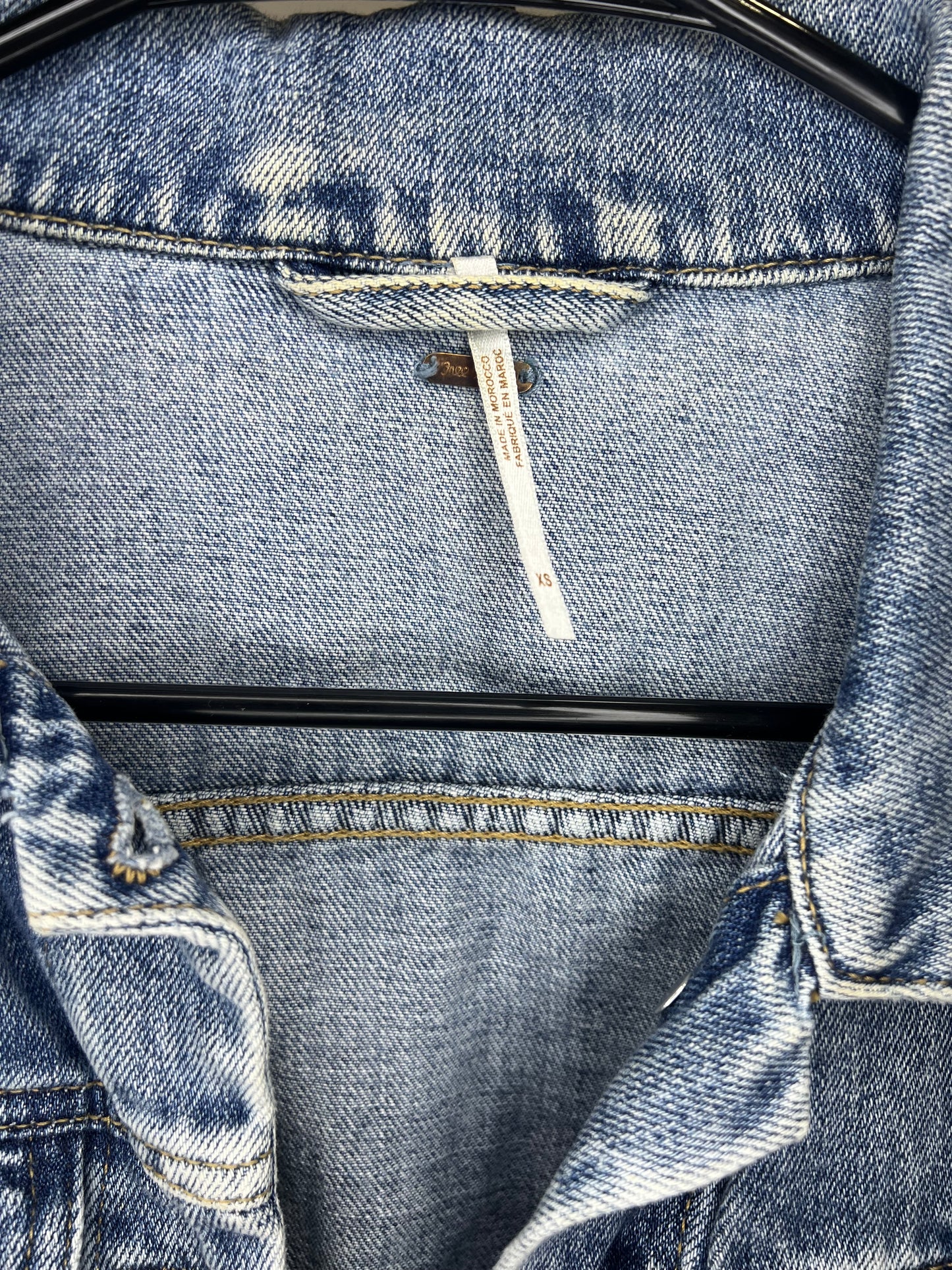 Free People Denim Jacket- XS