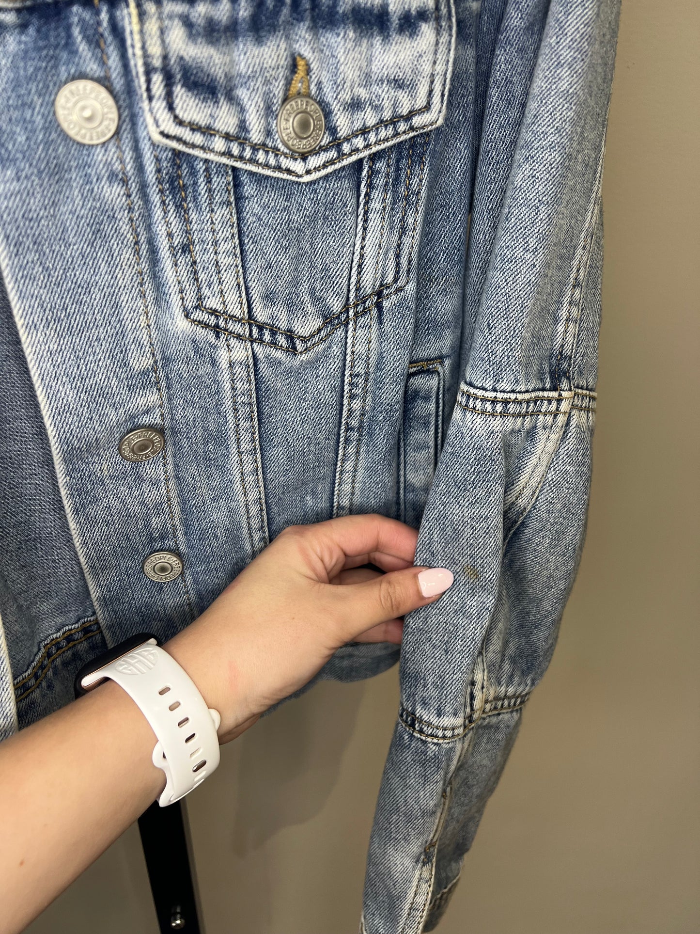 Free People Denim Jacket- XS