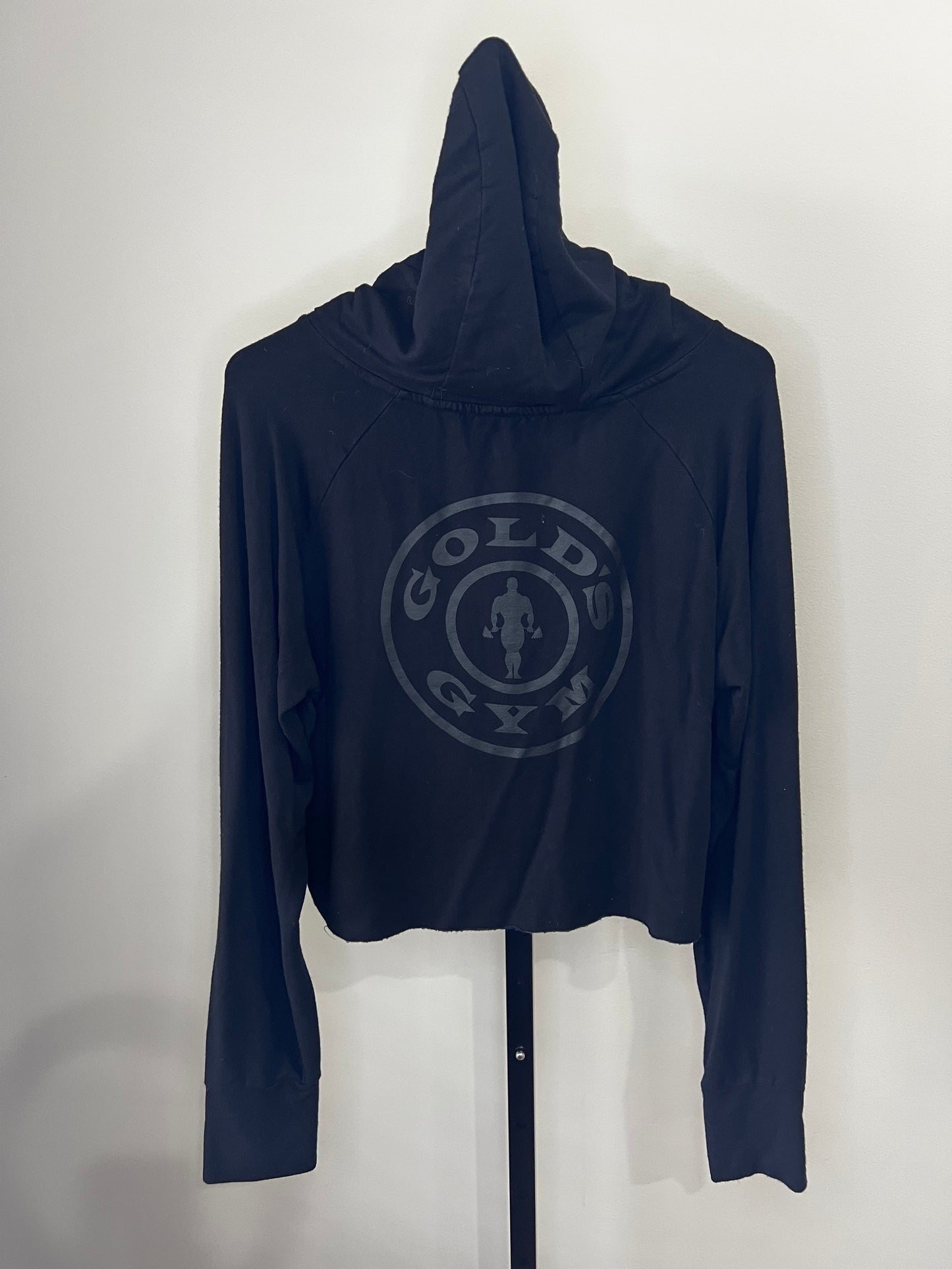 GymShark X Golds Gym Cropped Hoodie- M