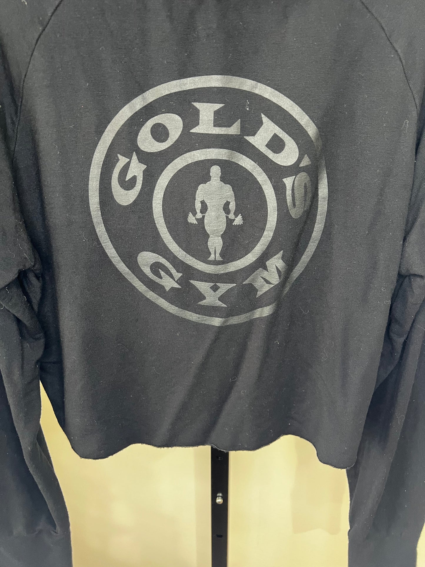 GymShark X Golds Gym Cropped Hoodie- M