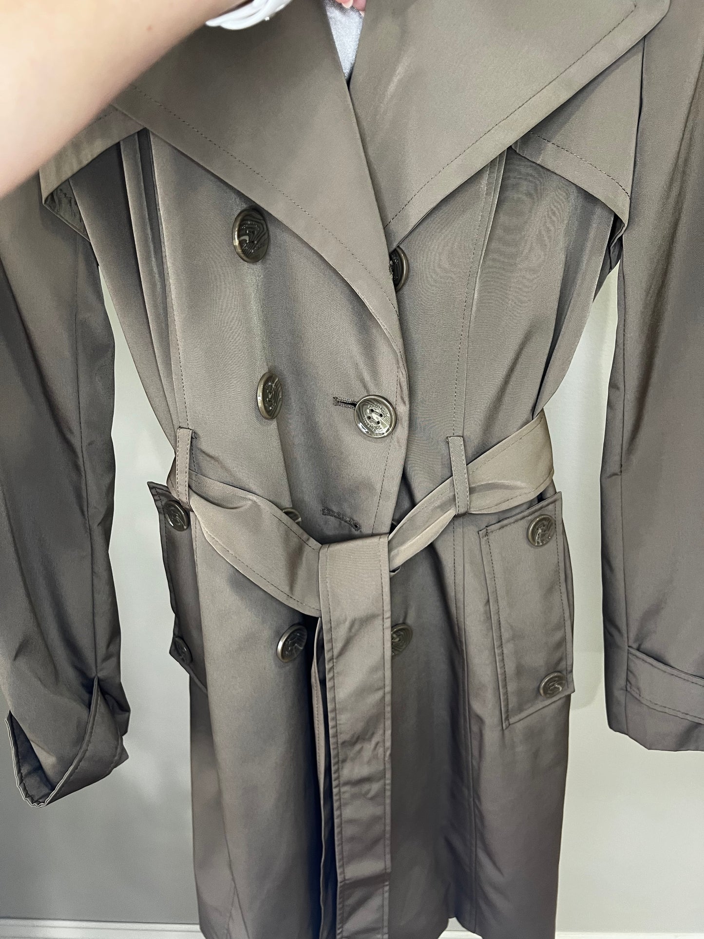 Calvin Klein Trench Coat- Small