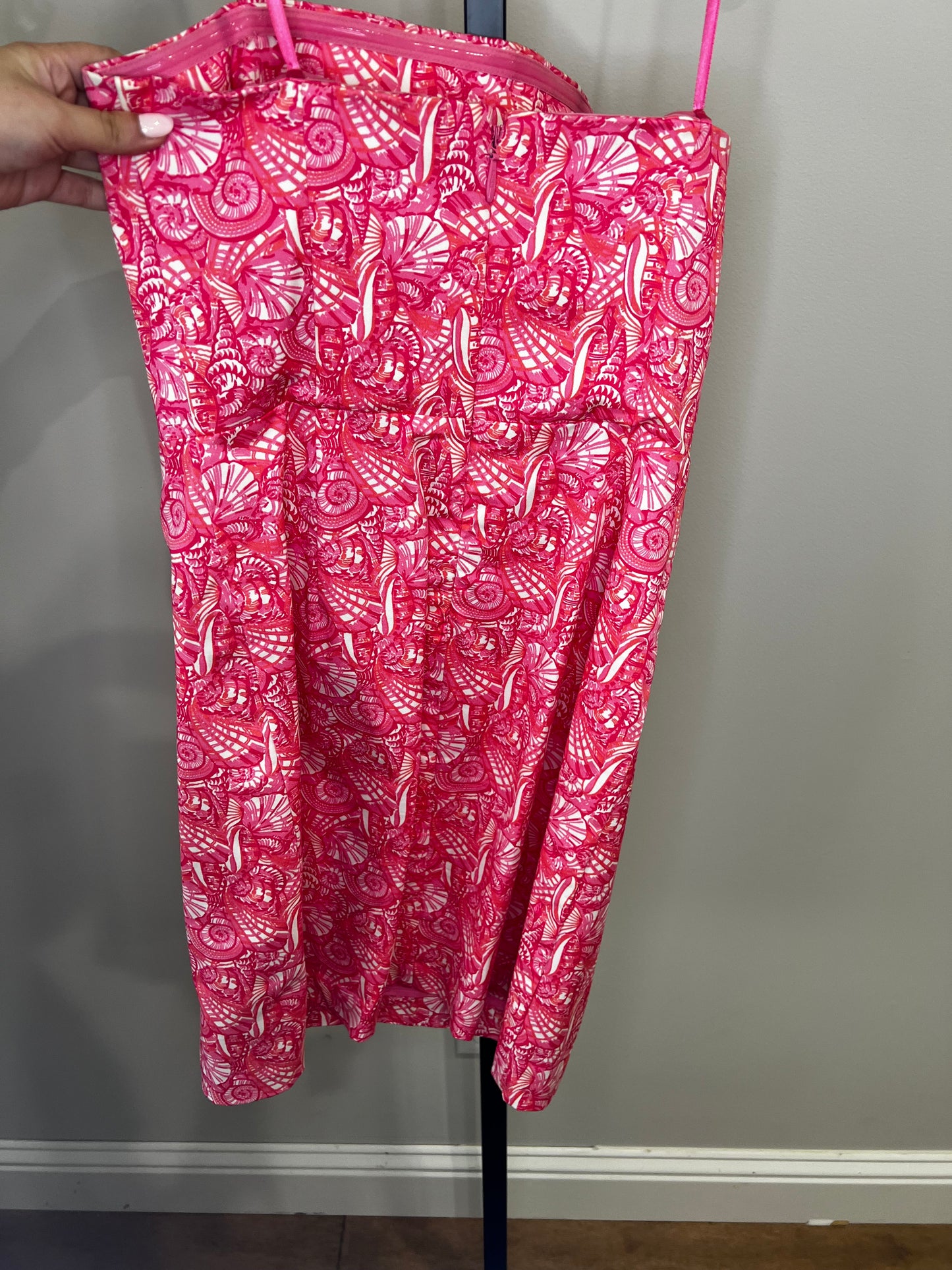 Vineyard Vines Strapless Seashell Dress- Sz 2