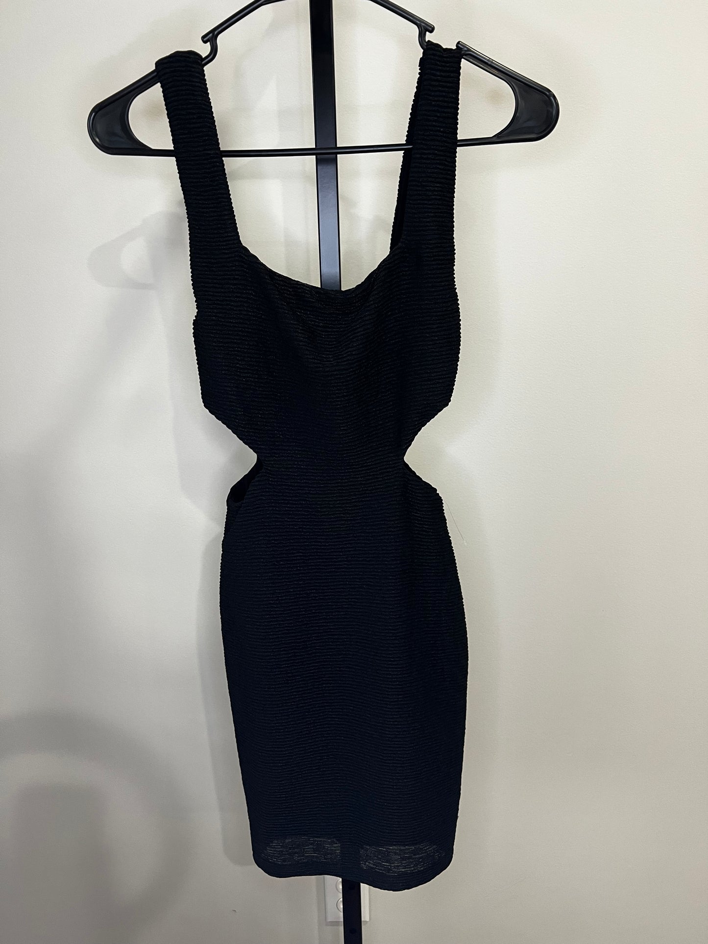 Rumer Black Cut-Out Mini Dress- Sz XS