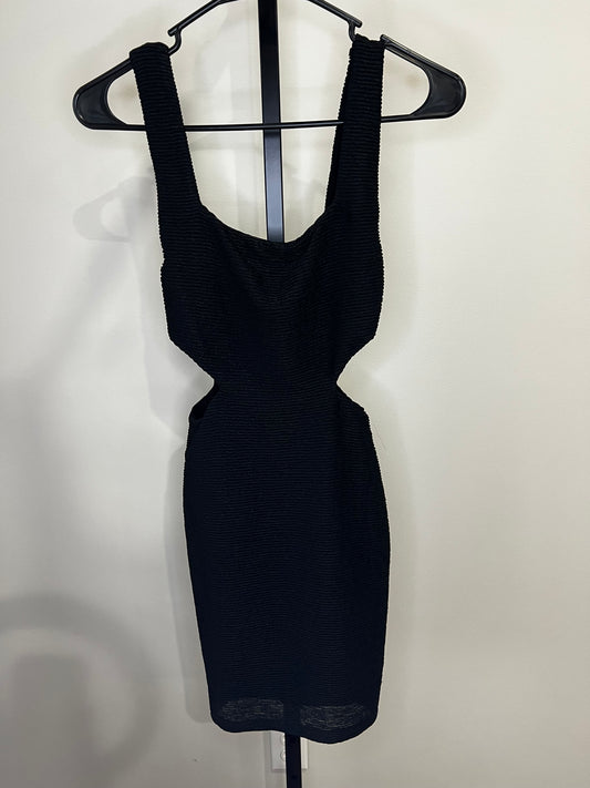 Rumer Black Cut-Out Mini Dress- Sz XS