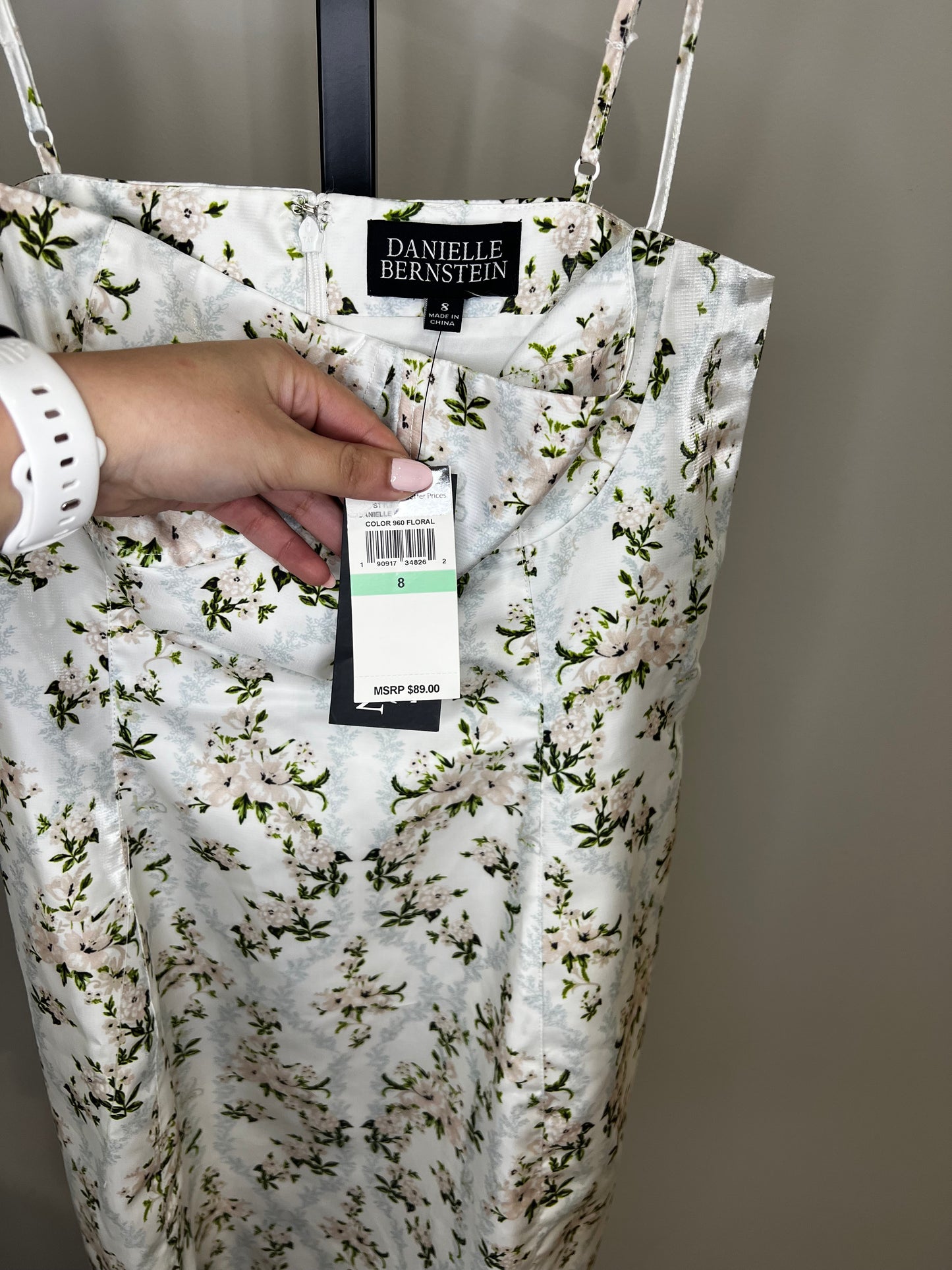 Danielle Bernstein Floral Mini Dress- Sz 8