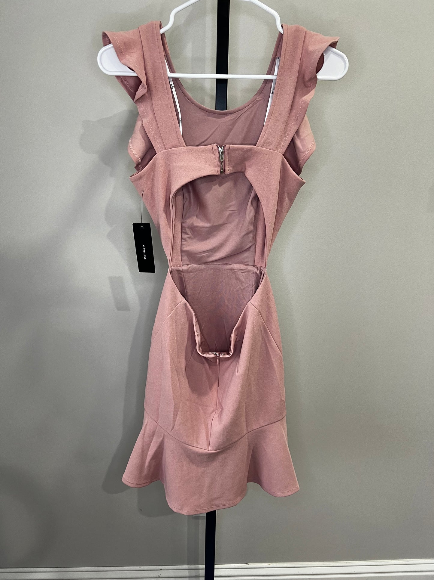 Lulus Ruffle Mini Dress- Small