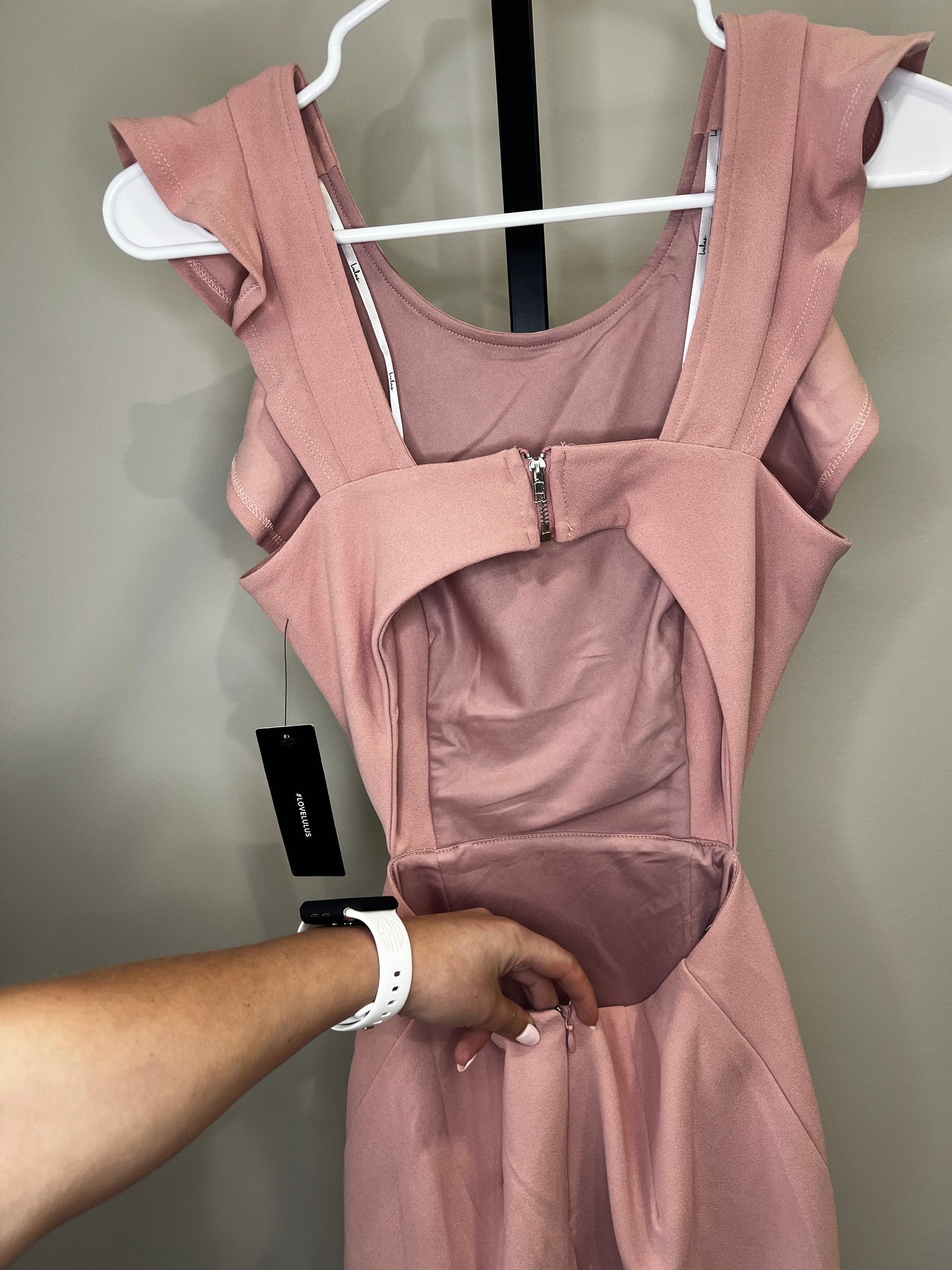 Lulus Ruffle Mini Dress- Small