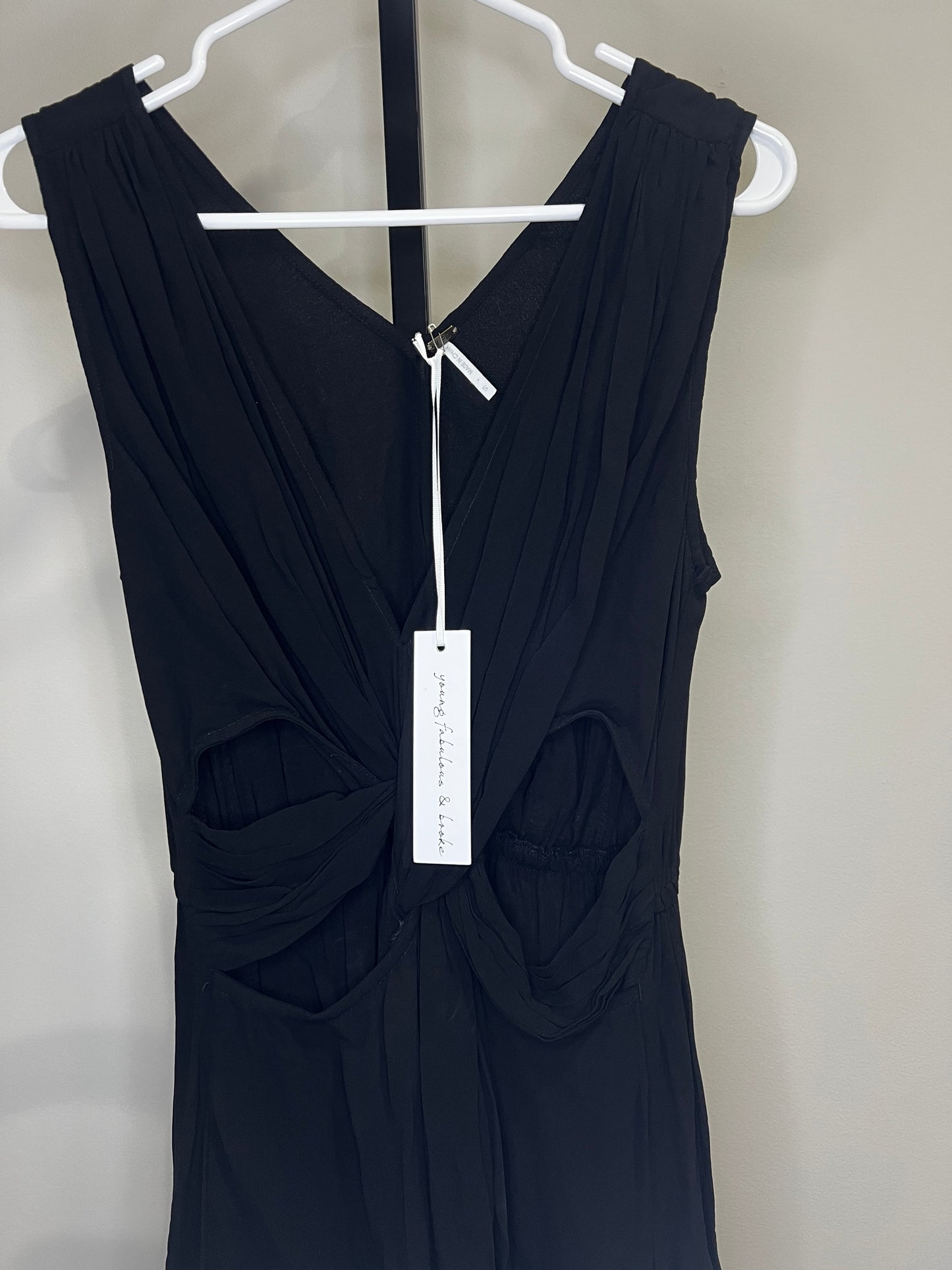 Young Fabulous & Broke Black Maxi Dress- Small