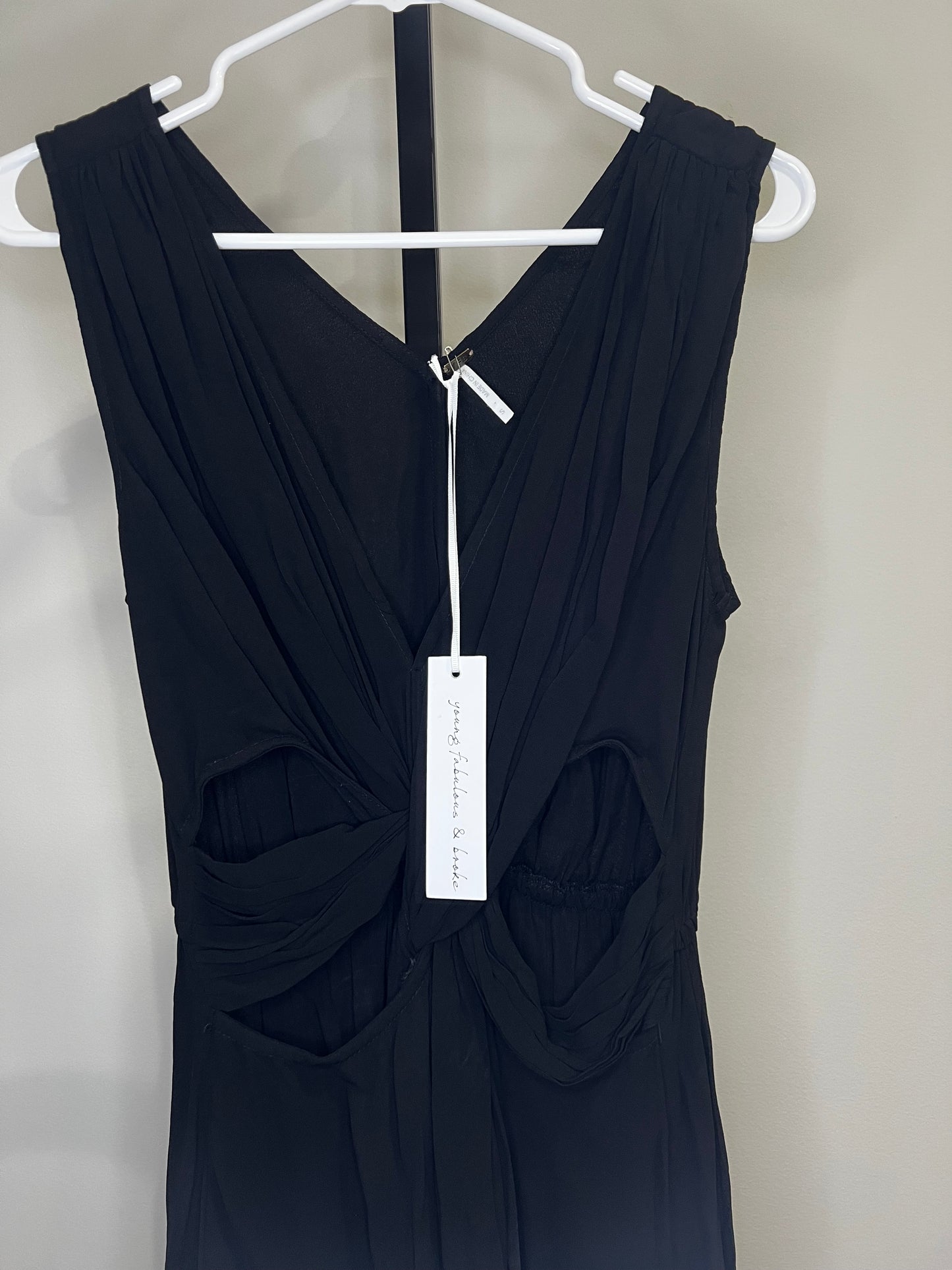 Young Fabulous & Broke Black Maxi Dress- Small