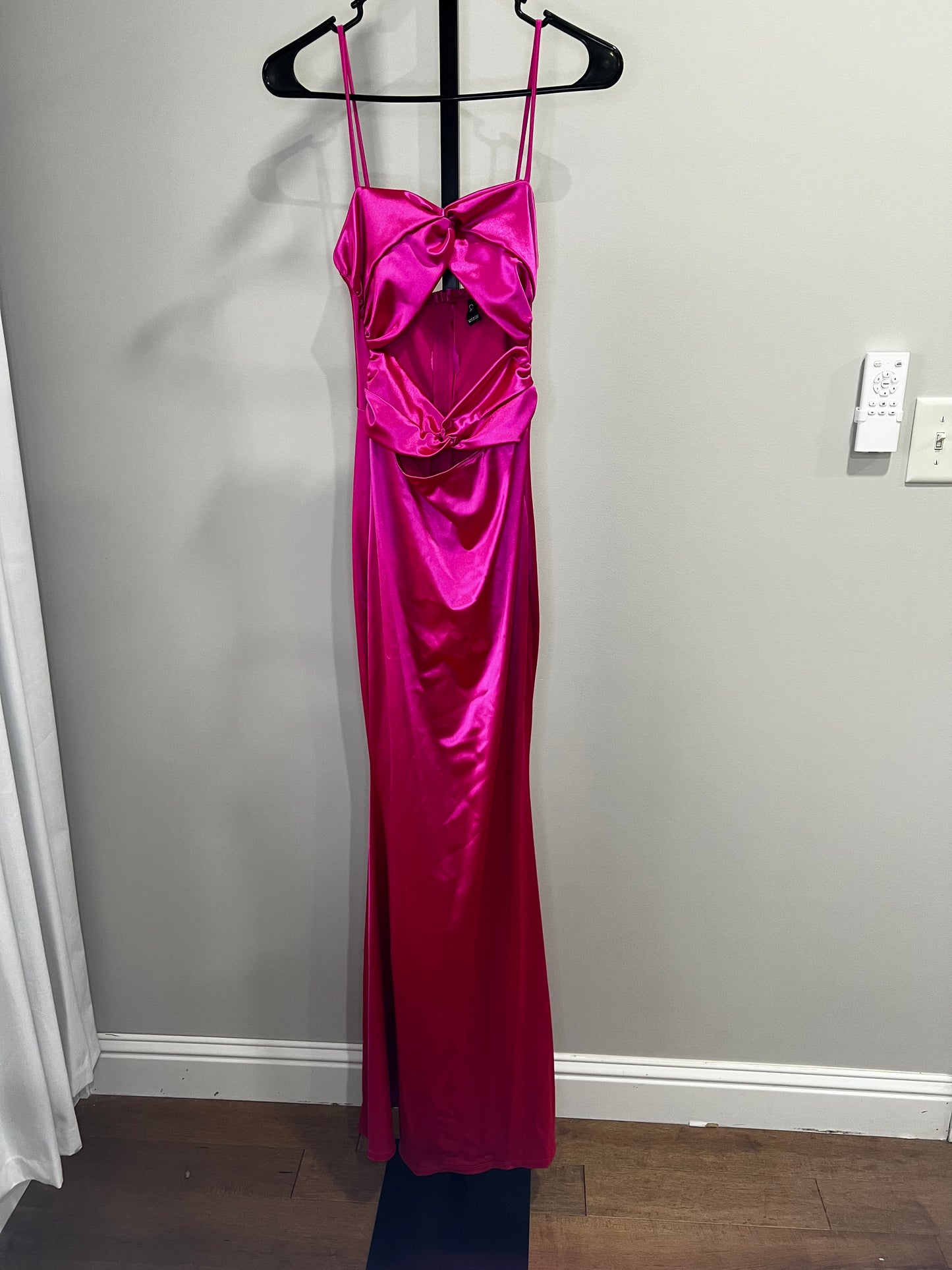 Windsor Pink Cutout Maxi Dress- XXS/XS