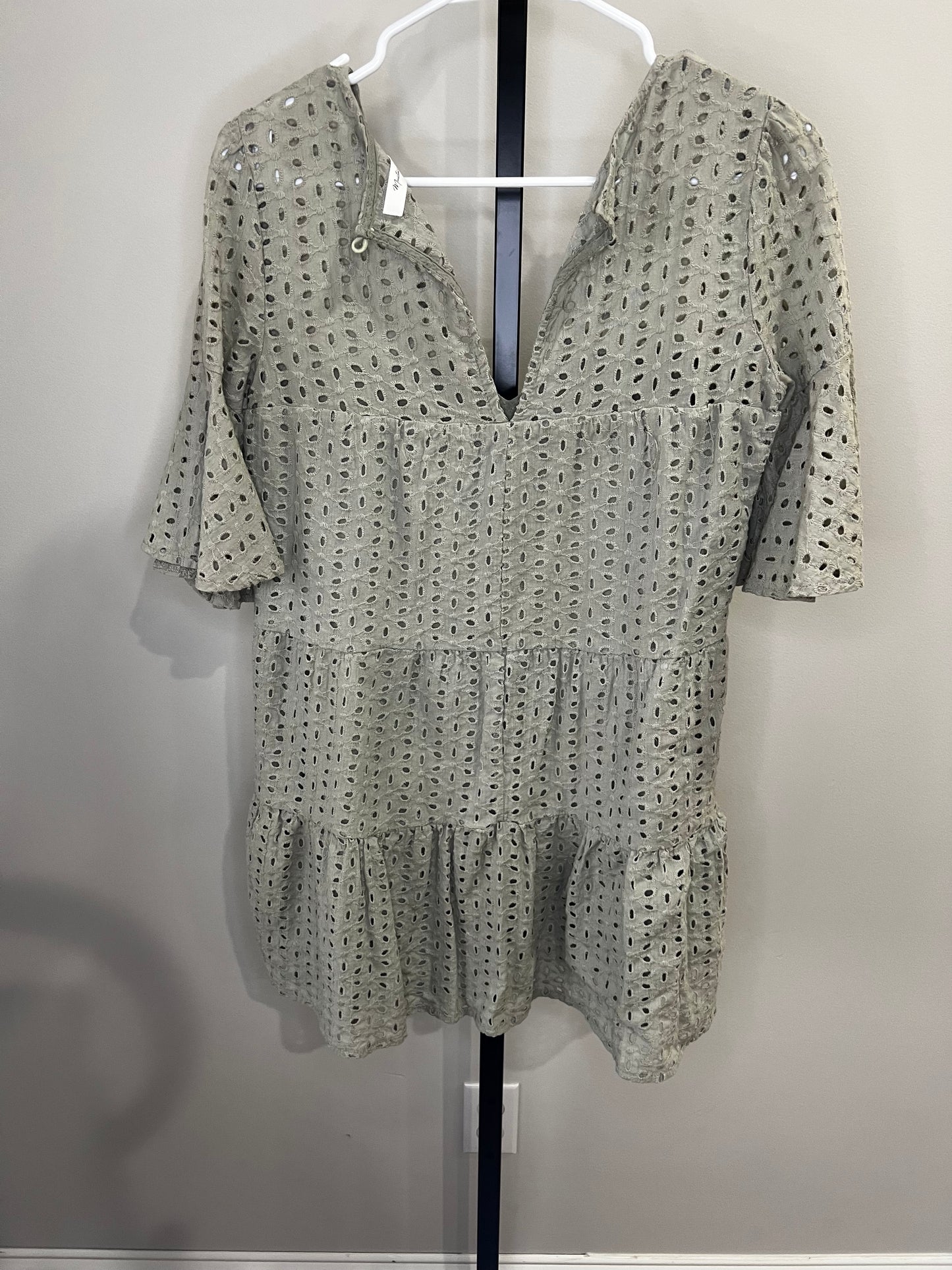 Mustard Seed Eyelet Lace Dress- S/M