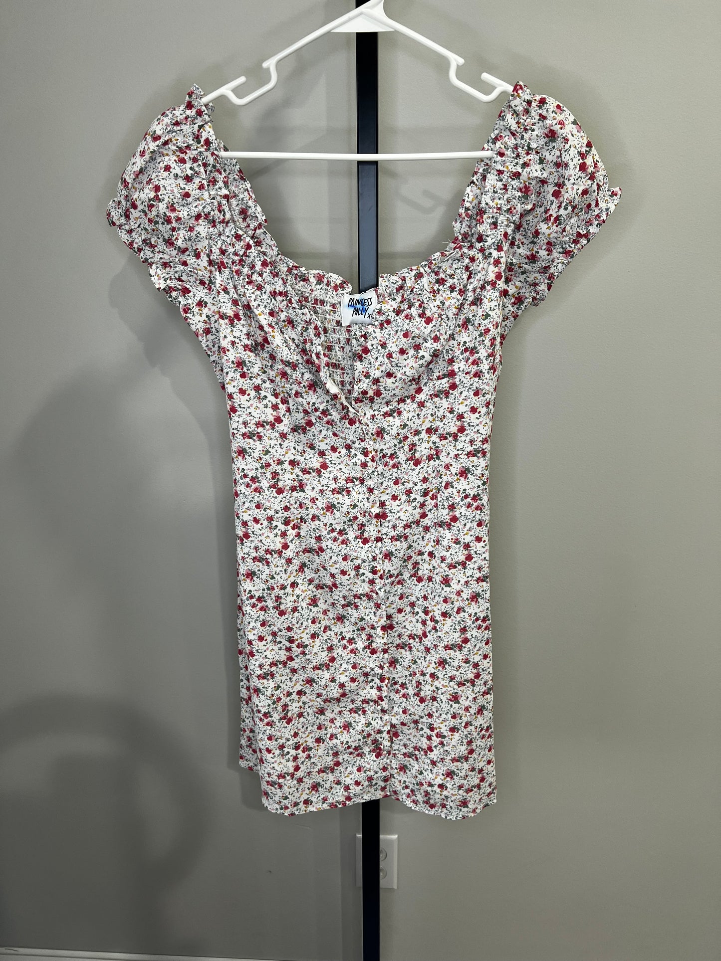 Princess Polly Floral Mini Dress- Sz 6