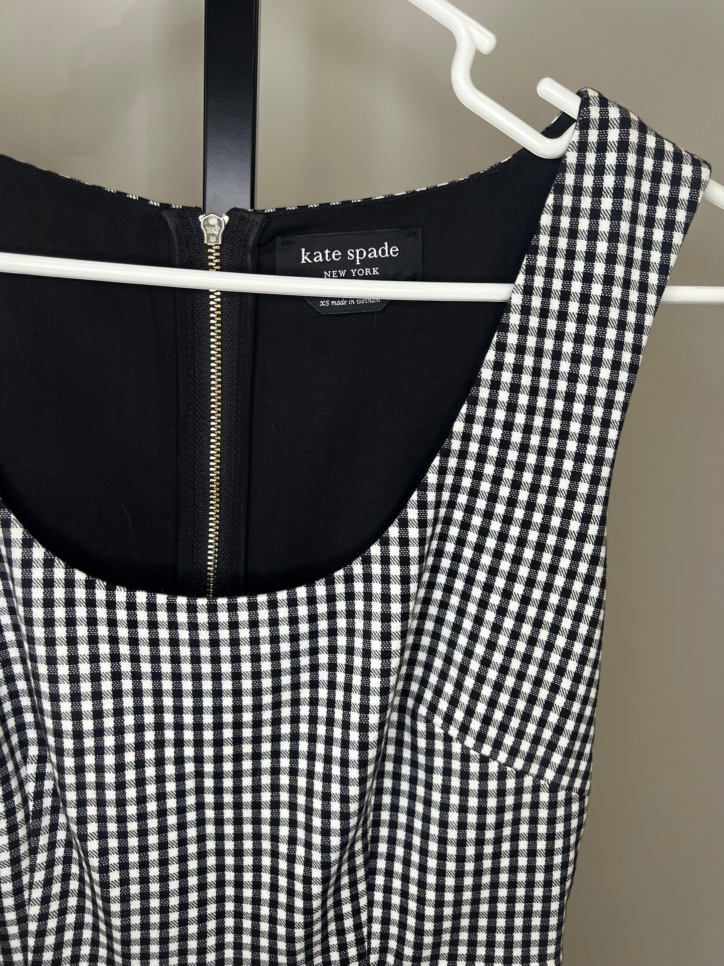 Kate Spade Gingham Dress- XS