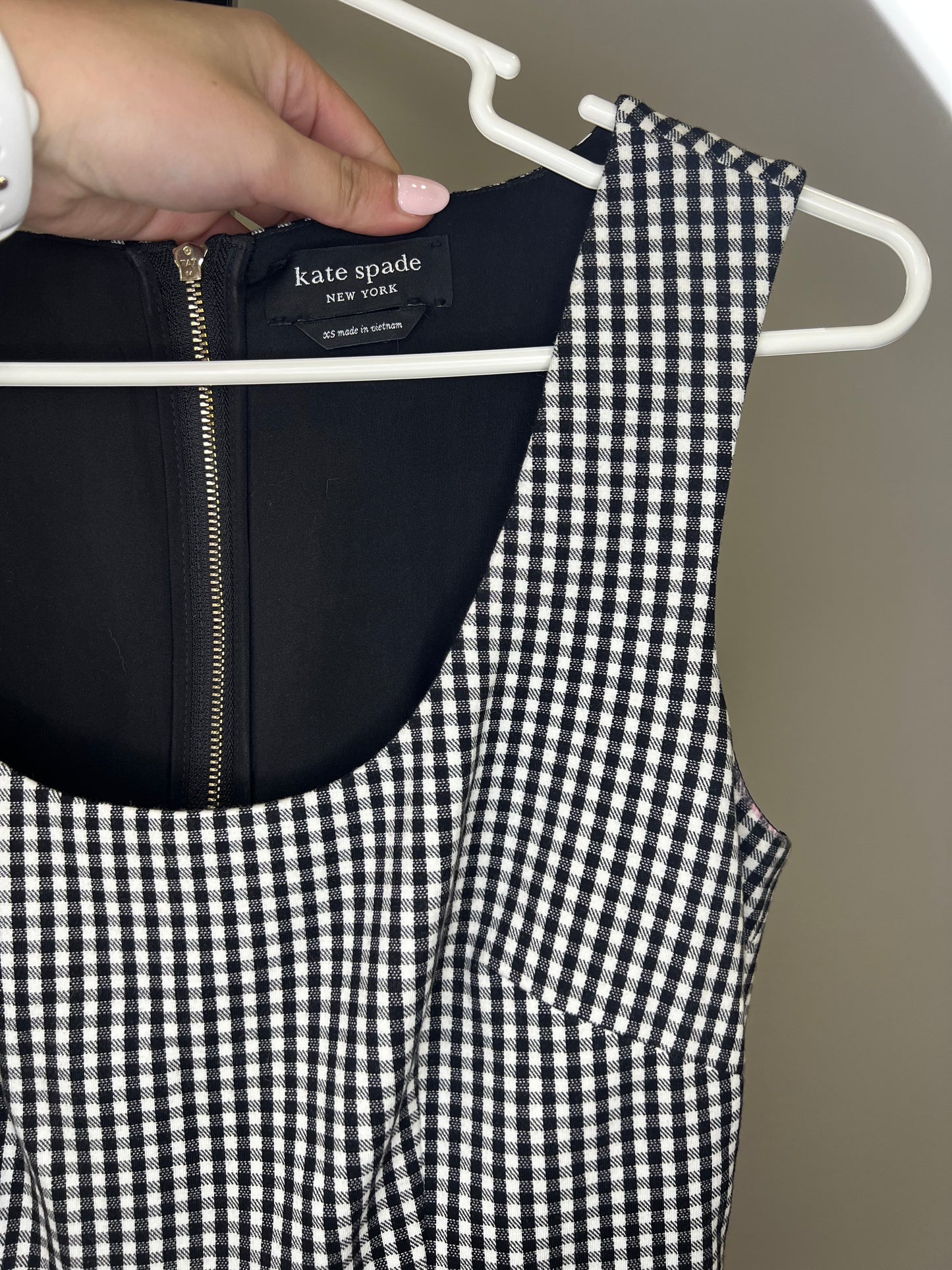 Kate Spade Gingham Dress- XS