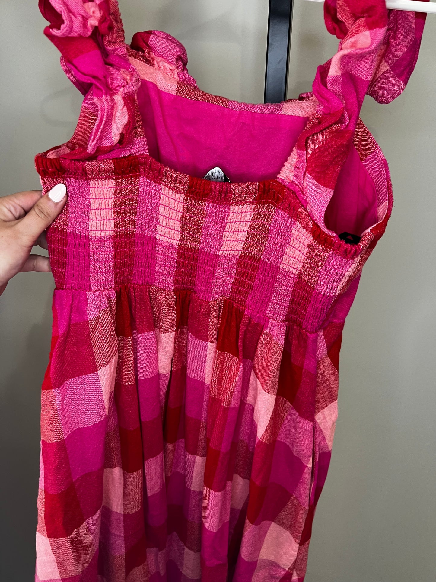 Kate Spade Checkered Midi Dress- XS