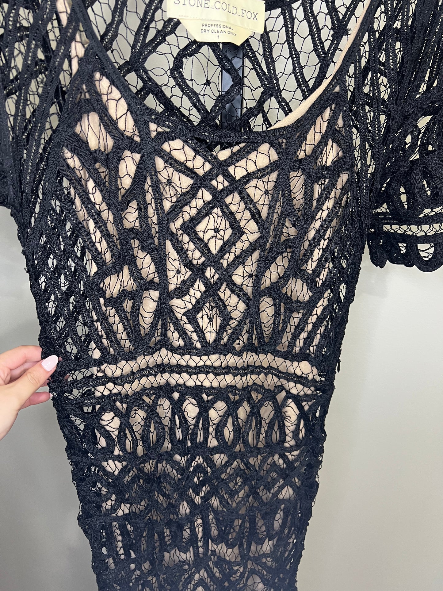 Stone Cold Fox Maxi Dress- Sz 1