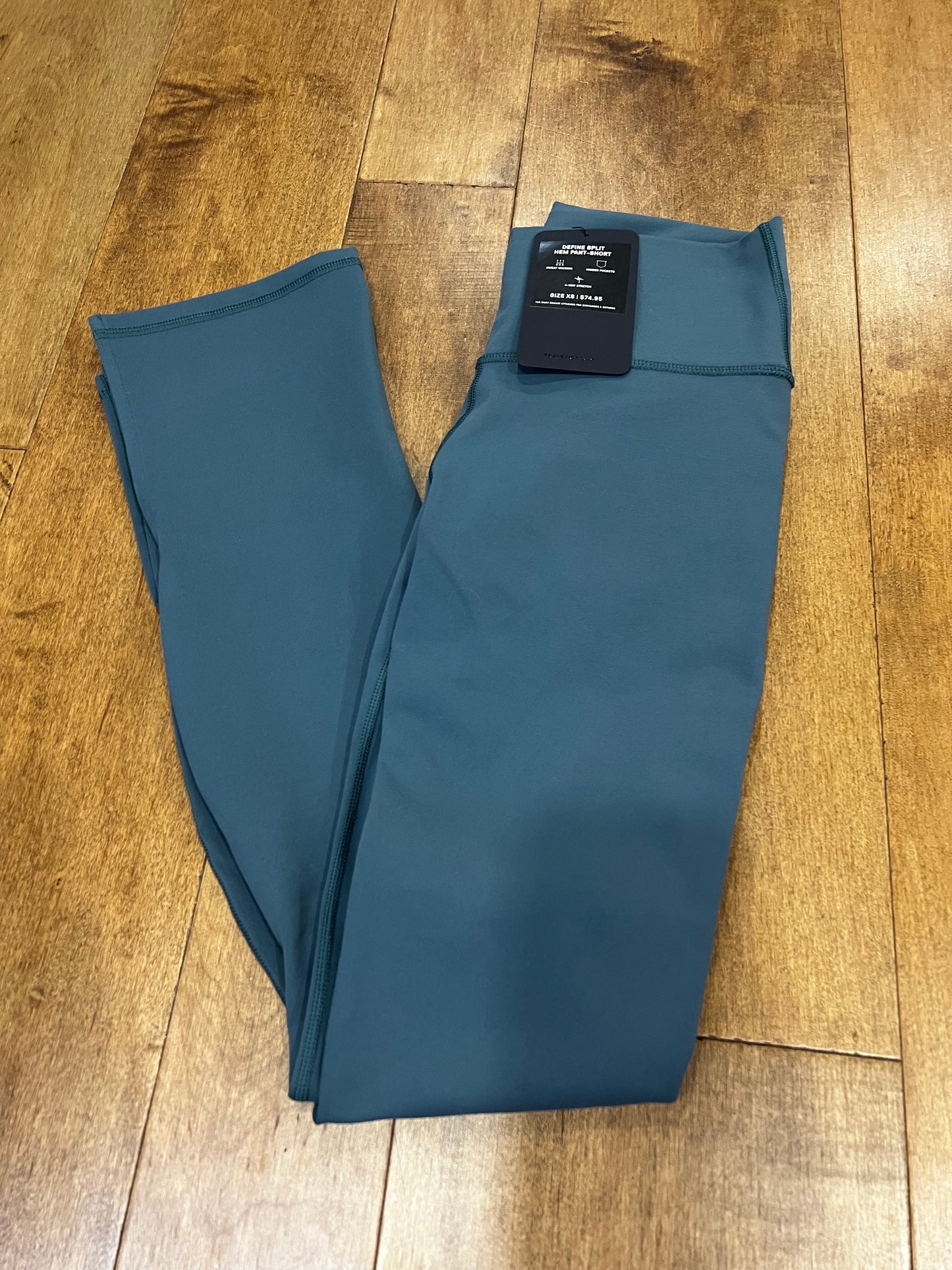 Fabletics Teal Straight Leg Leggings- XS