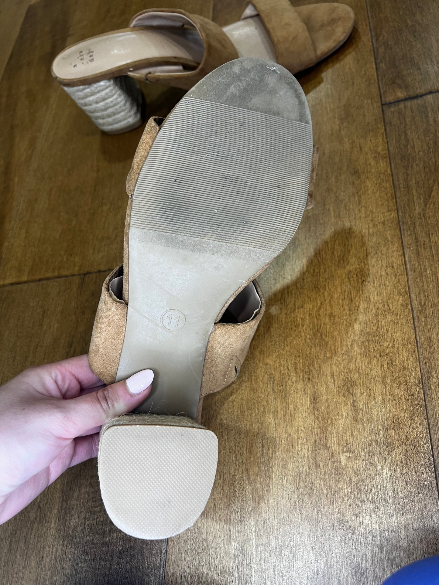 A New Day Suede Heels- Sz 11