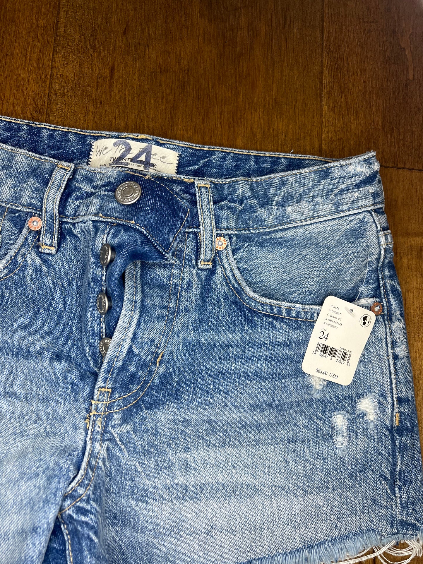 Free People Denim Shorts- Sz 24