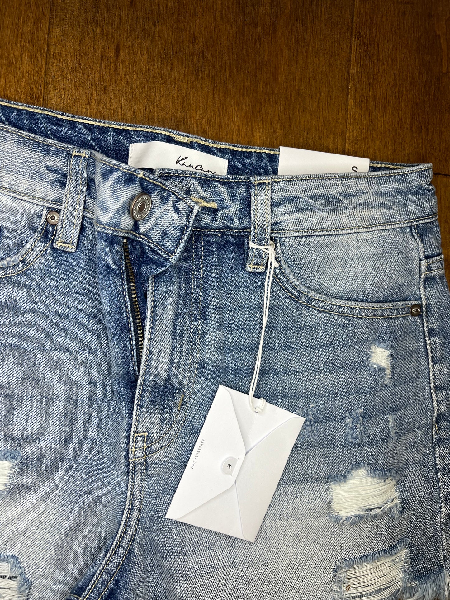 KanCan Denim Shorts- Small