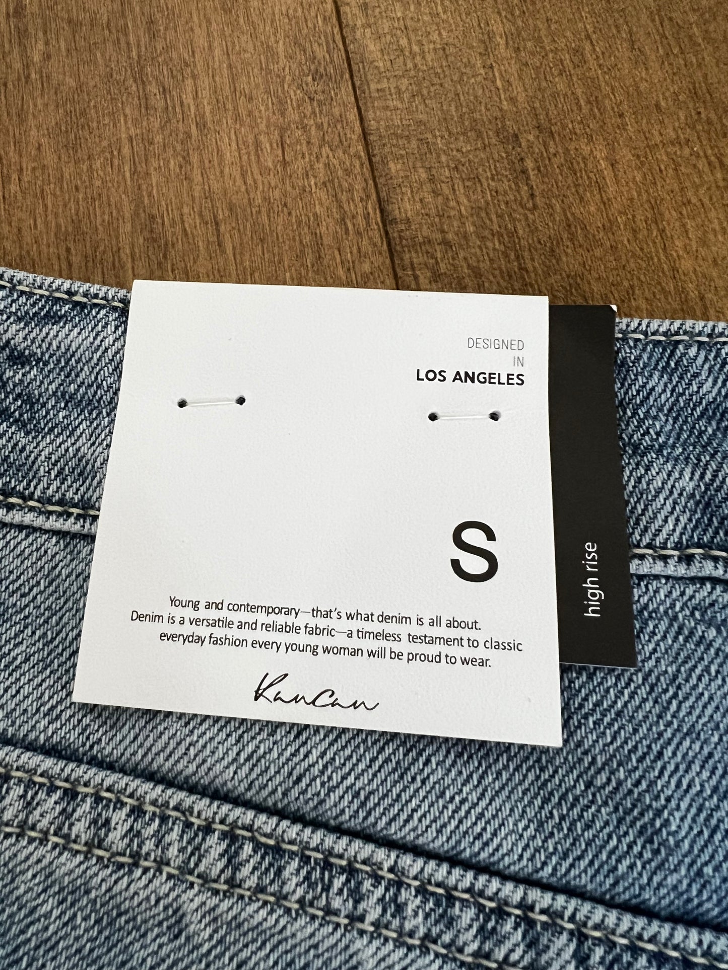KanCan Denim Shorts- Small