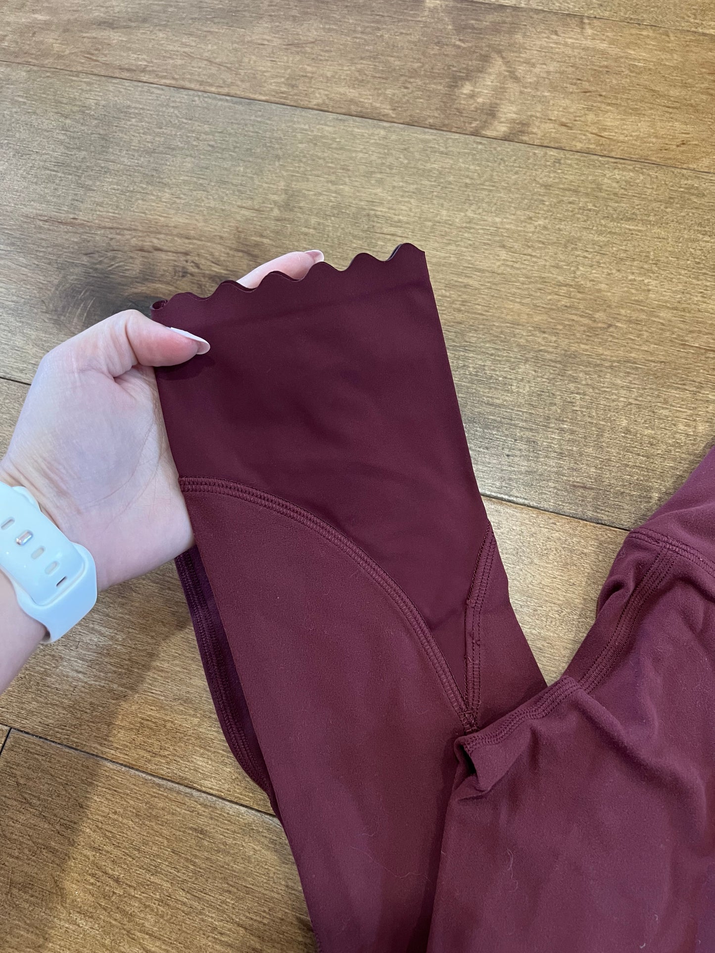 Lululemon Align Scalloped Crop Legging- Sz 0