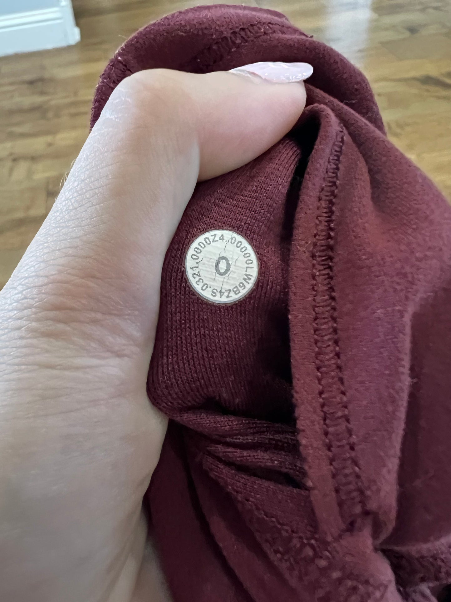 Lululemon Align Scalloped Crop Legging- Sz 0