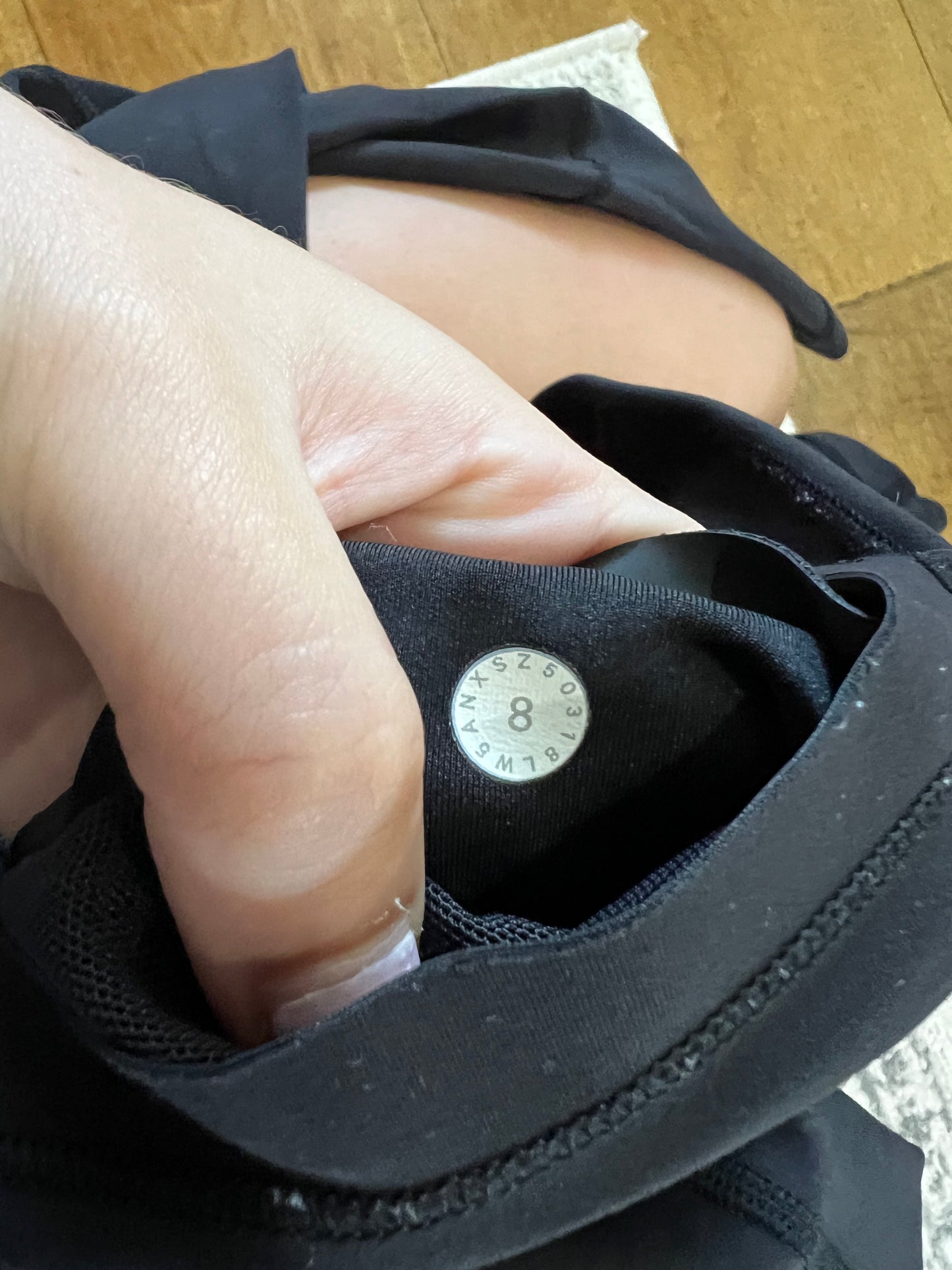 Lululemon Black Everlux In Movement Leggings- Sz 8