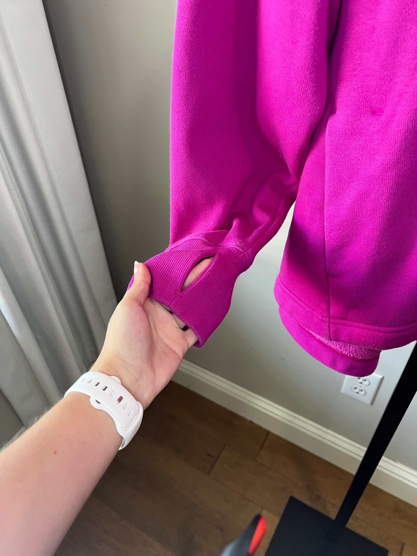Athleta Fleece Quarter Zip- Sz XL