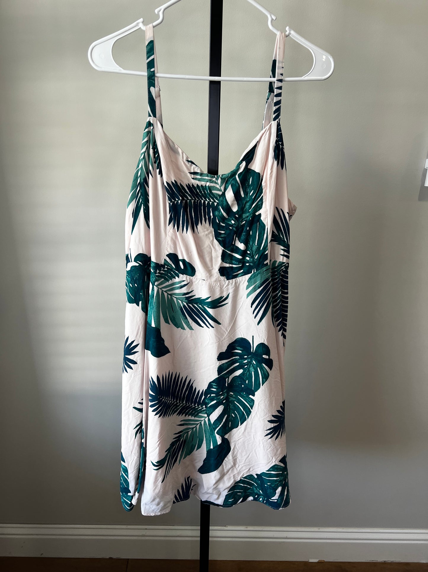 Palm Leaf Dress- Sz XL