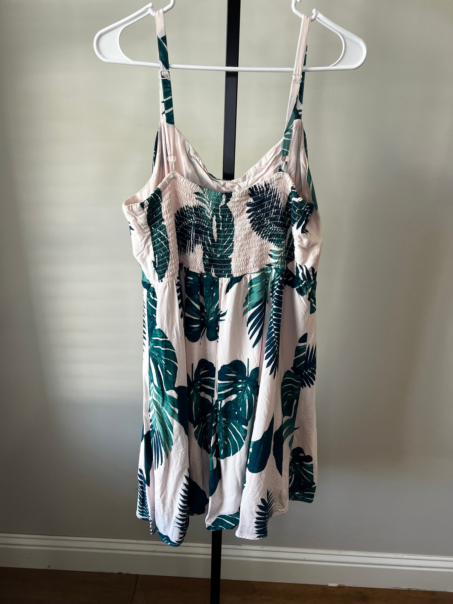 Palm Leaf Dress- Sz XL