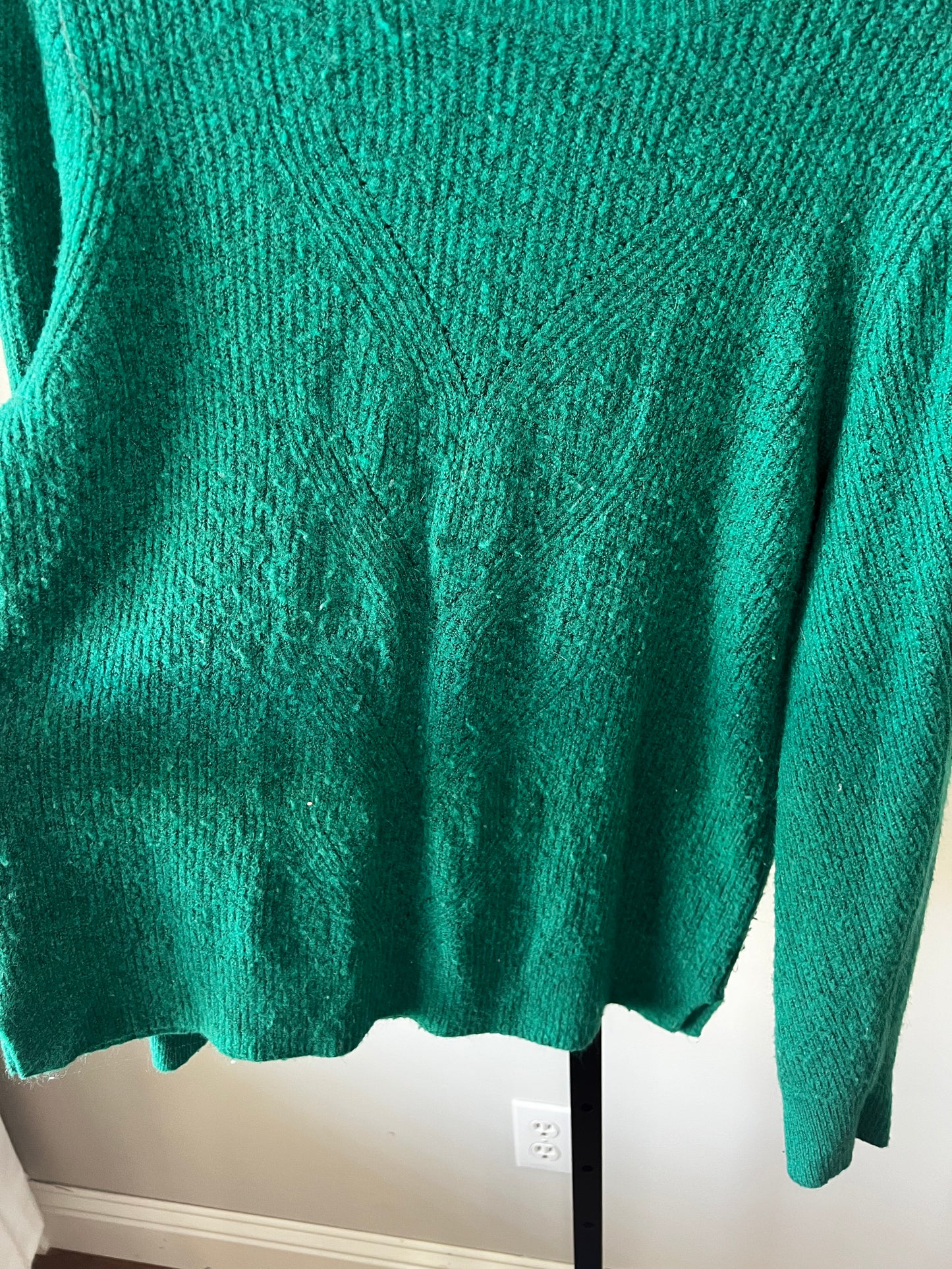 Loft Green Sweater- Sz L