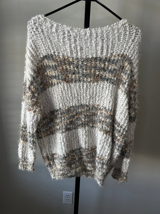 Altar'd State Striped Sweater- Sz M/L
