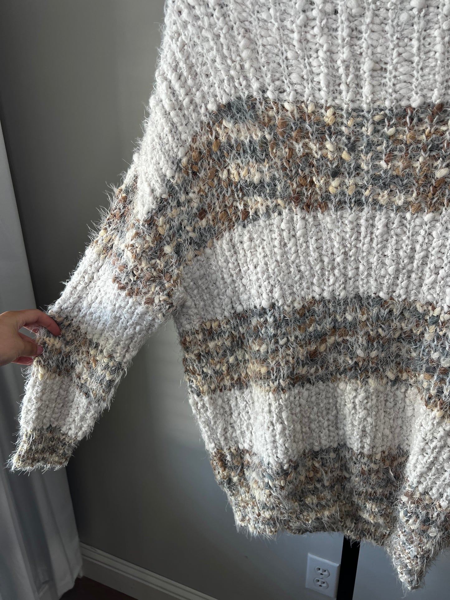 Altar'd State Striped Sweater- Sz M/L