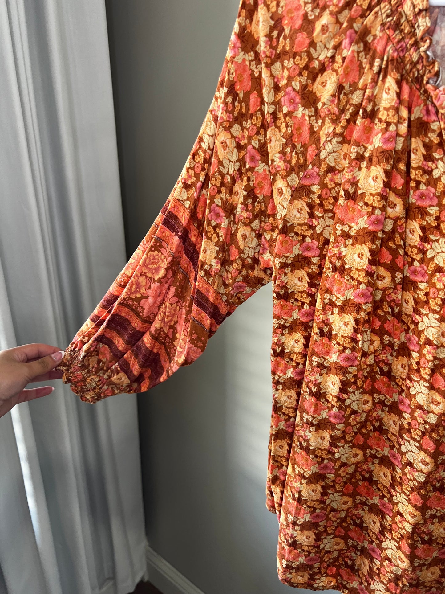 Mason & Belle Floral Blouse- Sz L
