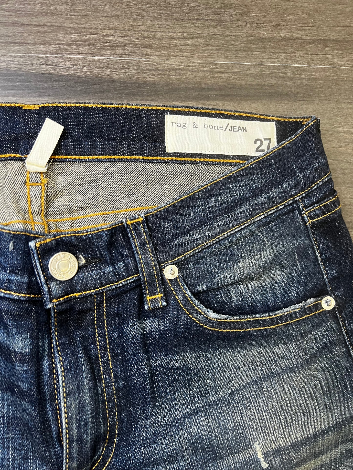 Rag & Bone Dark Wash Jeans