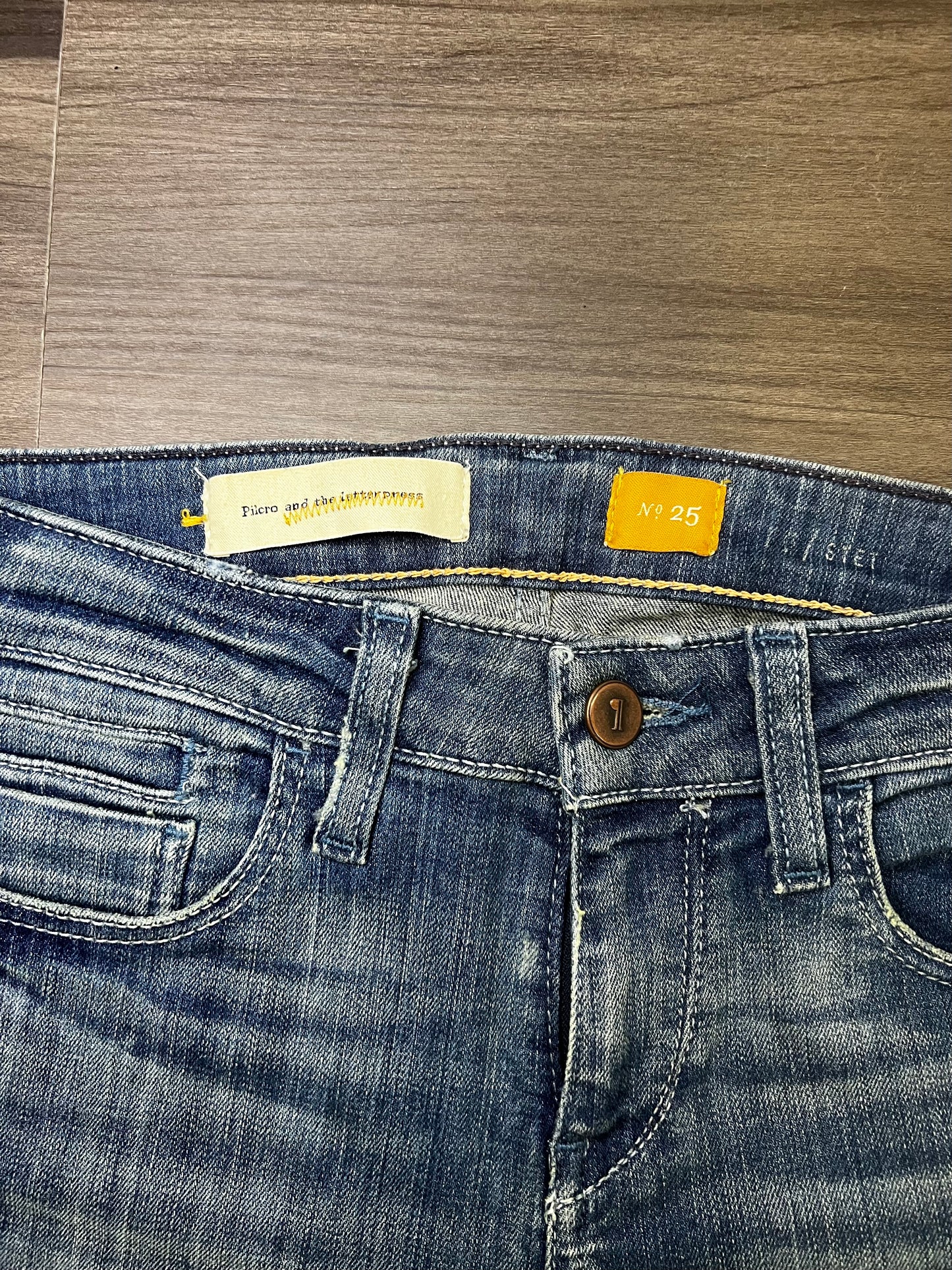 Pilcro Acid Wash Jeans